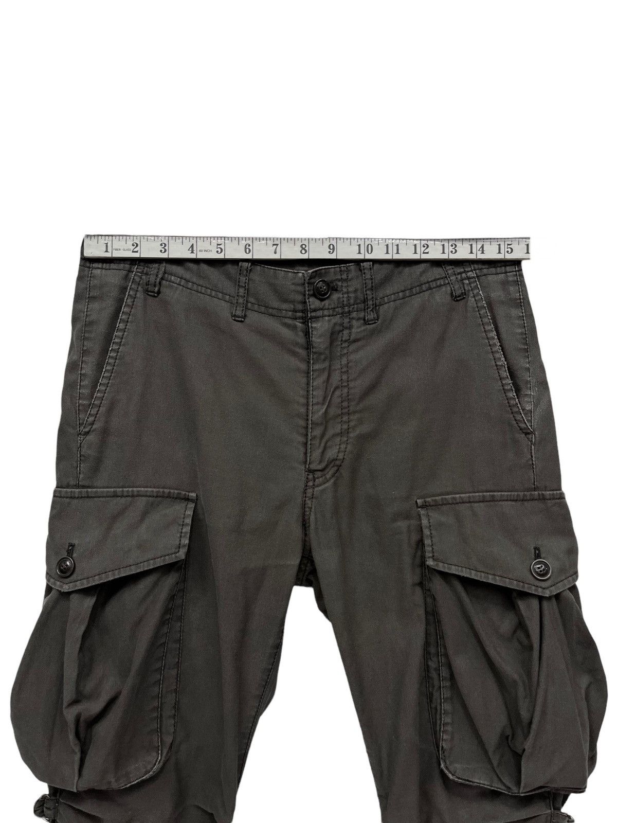 Selected Homme × Vintage FIRE🔥291295=HOMME Tactical Bondage Punk Cargo Vujade Style Size US 31 - 16 Thumbnail