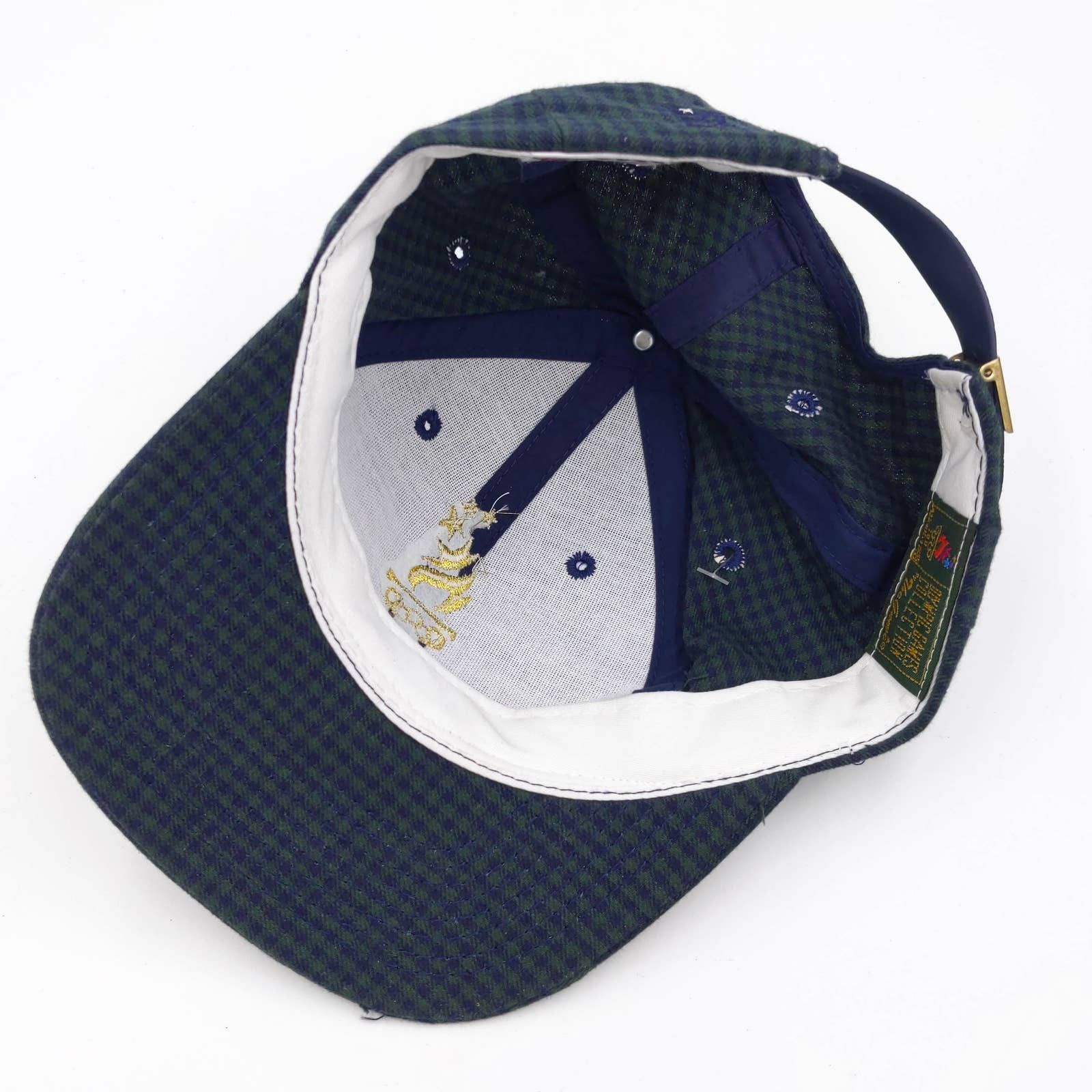 Vintage Vintage Olympics Atlanta 1996 Plaid Checker Trucker Hat NWT Size ONE SIZE - 8 Thumbnail
