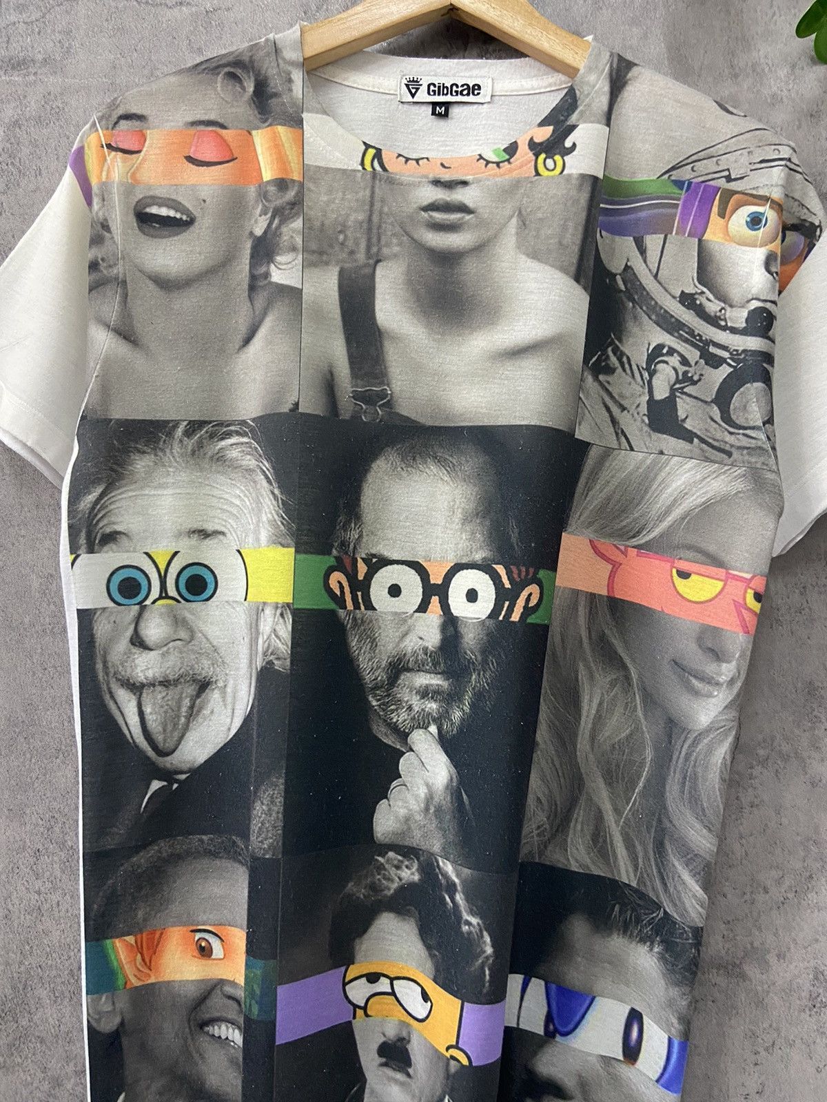 Japanese Brand Gibgae Japan Art Famous Celebrity Photo tee Tshirt Size US M / EU 48-50 / 2 - 4 Thumbnail