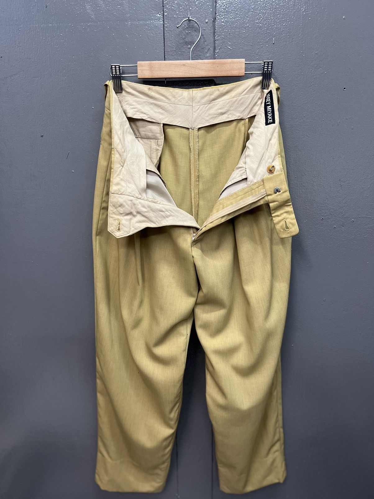 Issey Miyake ARCHIVE🔥ISSEY MIYAKE WOOL PANT SIZE 29 Size US 29 - 11 Thumbnail