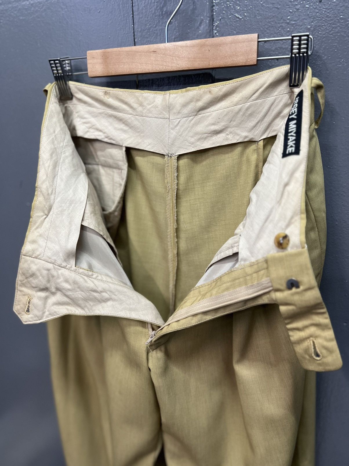 Issey Miyake ARCHIVE🔥ISSEY MIYAKE WOOL PANT SIZE 29 Size US 29 - 13 Thumbnail