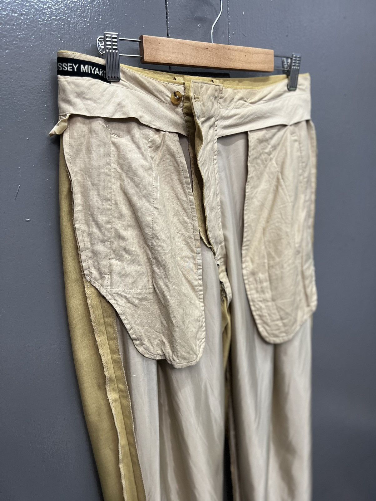 Issey Miyake ARCHIVE🔥ISSEY MIYAKE WOOL PANT SIZE 29 Size US 29 - 15 Thumbnail