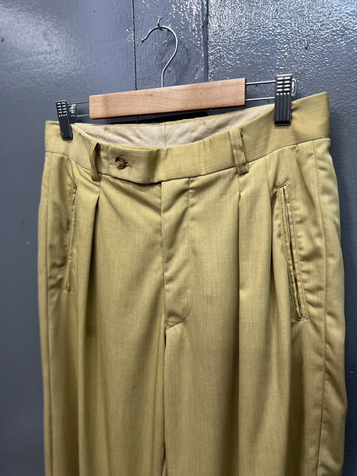 Issey Miyake ARCHIVE🔥ISSEY MIYAKE WOOL PANT SIZE 29 Size US 29 - 4 Thumbnail