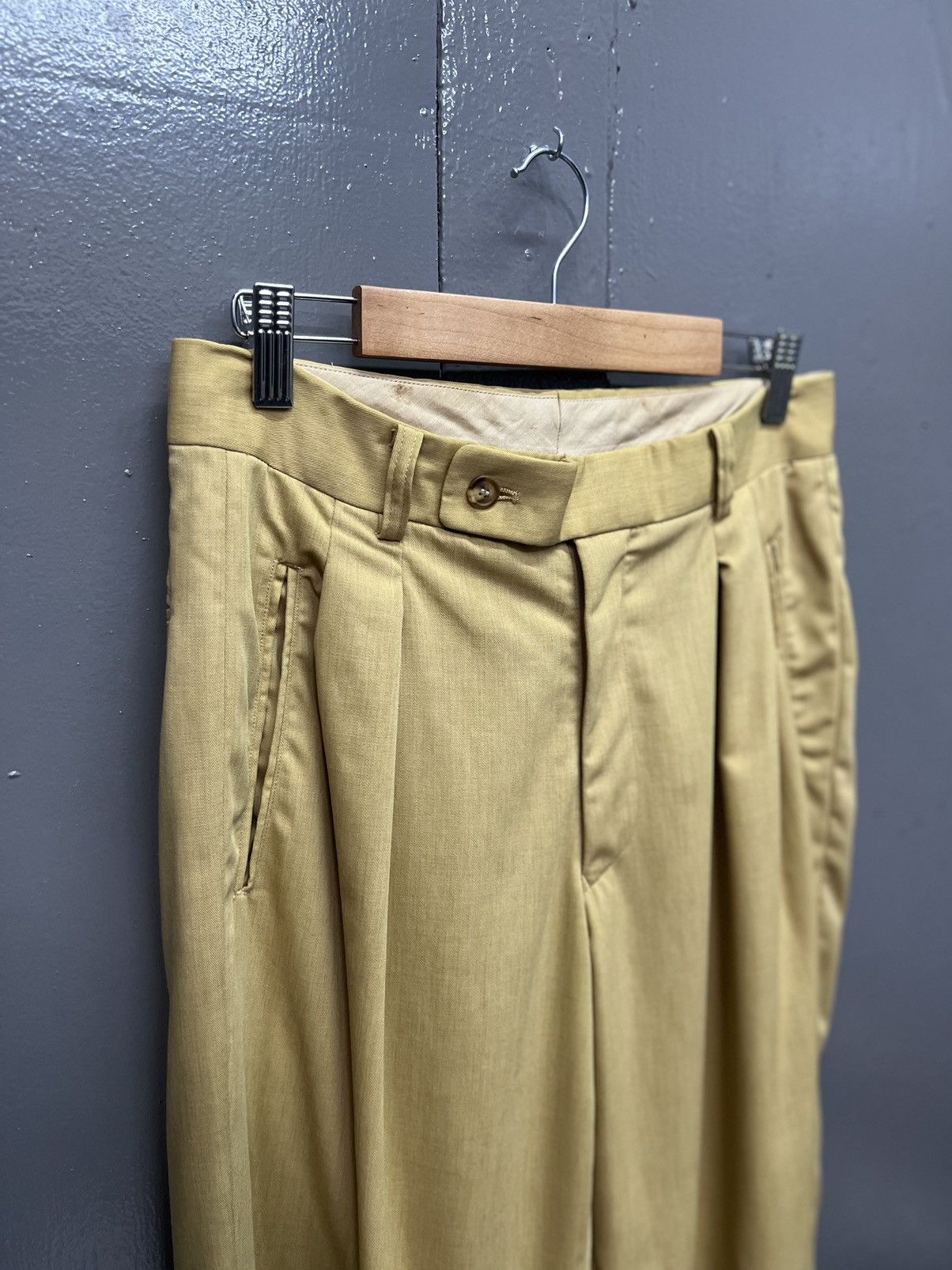 Issey Miyake ARCHIVE🔥ISSEY MIYAKE WOOL PANT SIZE 29 Size US 29 - 5 Thumbnail