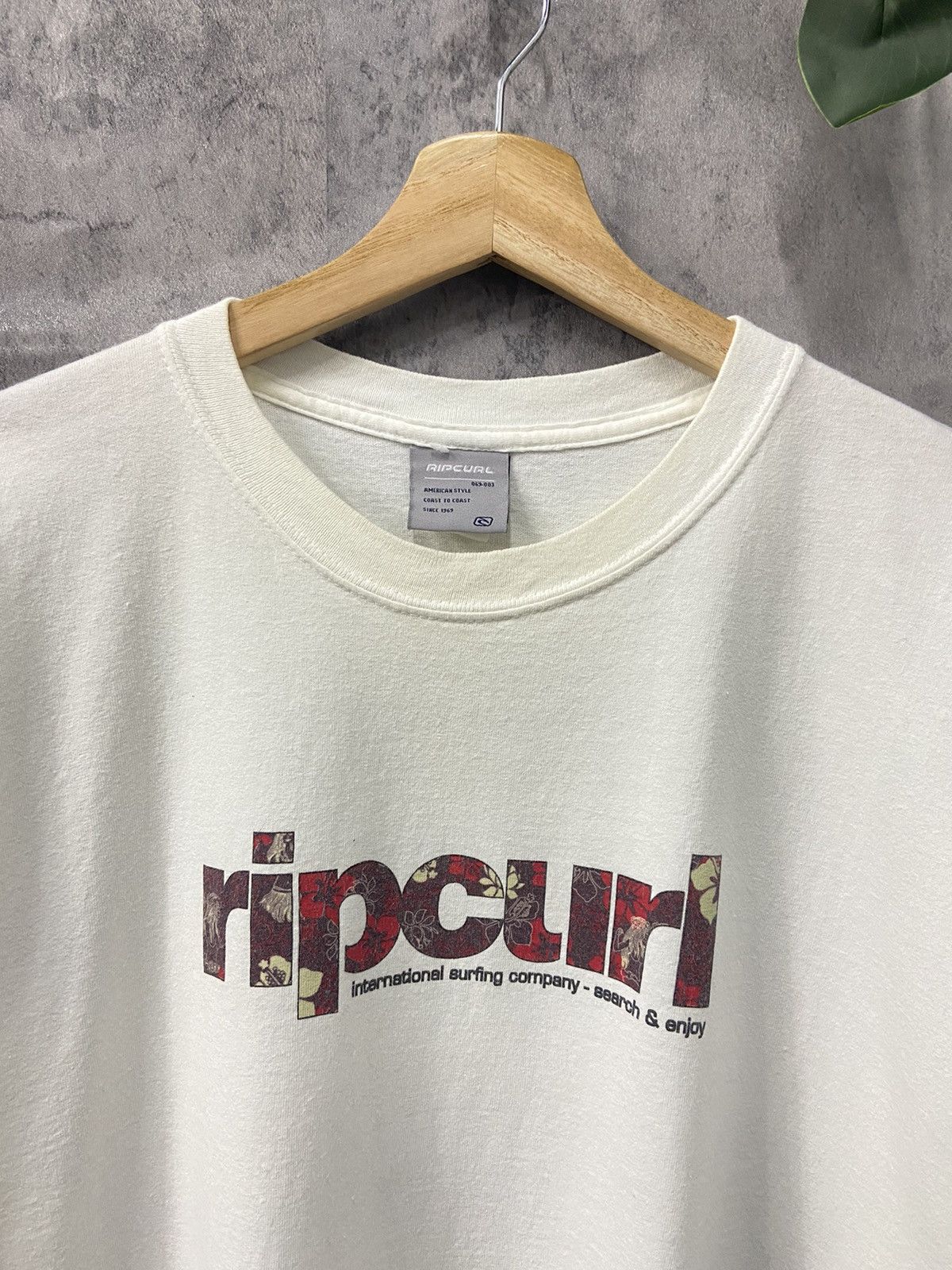 Ripcurl × Vintage Vintage 90’s Ripcurl Surf Tshirt Made In USA Size US XL / EU 56 / 4 - 4 Thumbnail