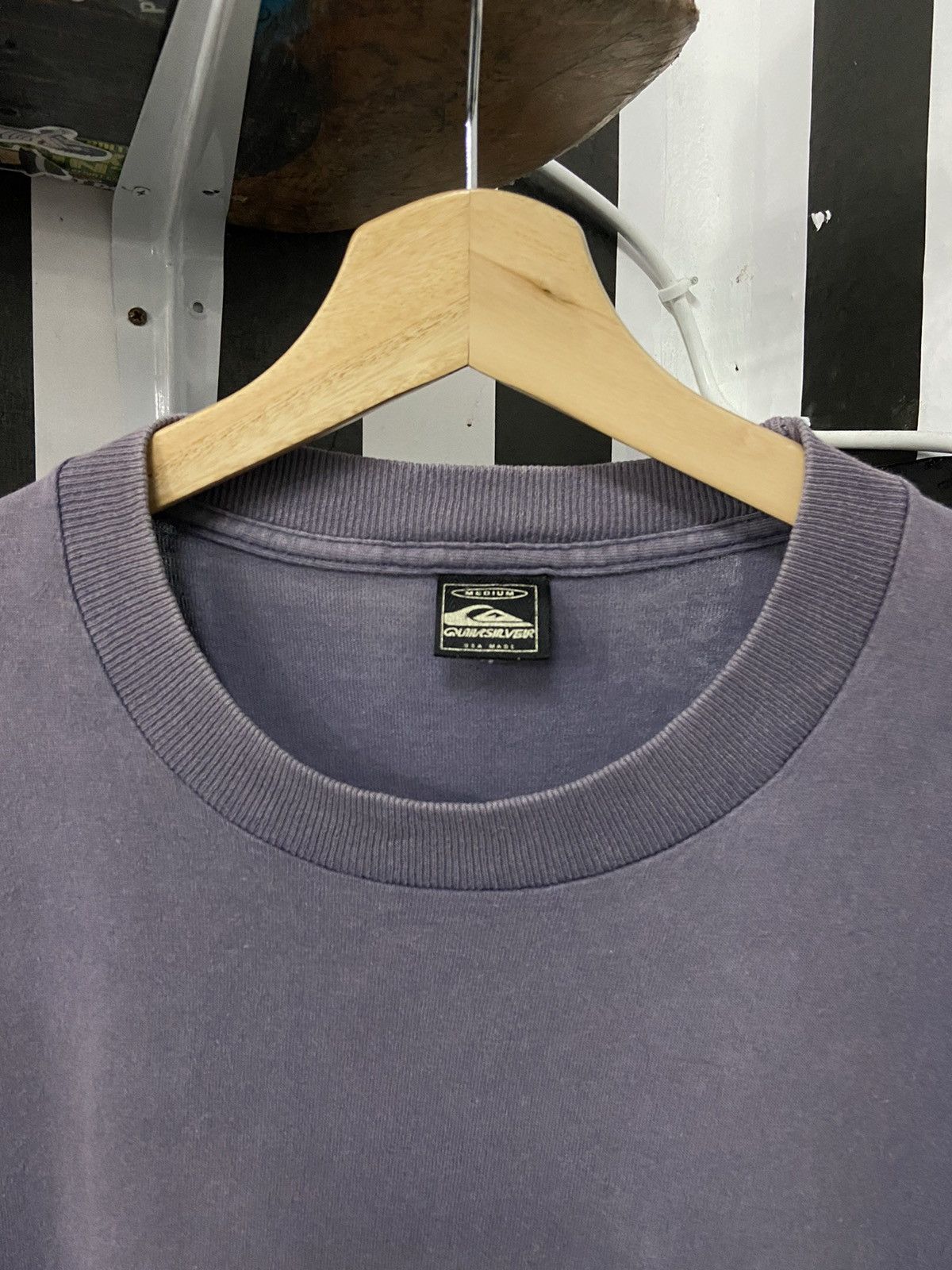 Quicksilver Vintage Quicksilver Nicely Sun Faded Long Sleeve Tshirt Size US M / EU 48-50 / 2 - 7 Thumbnail