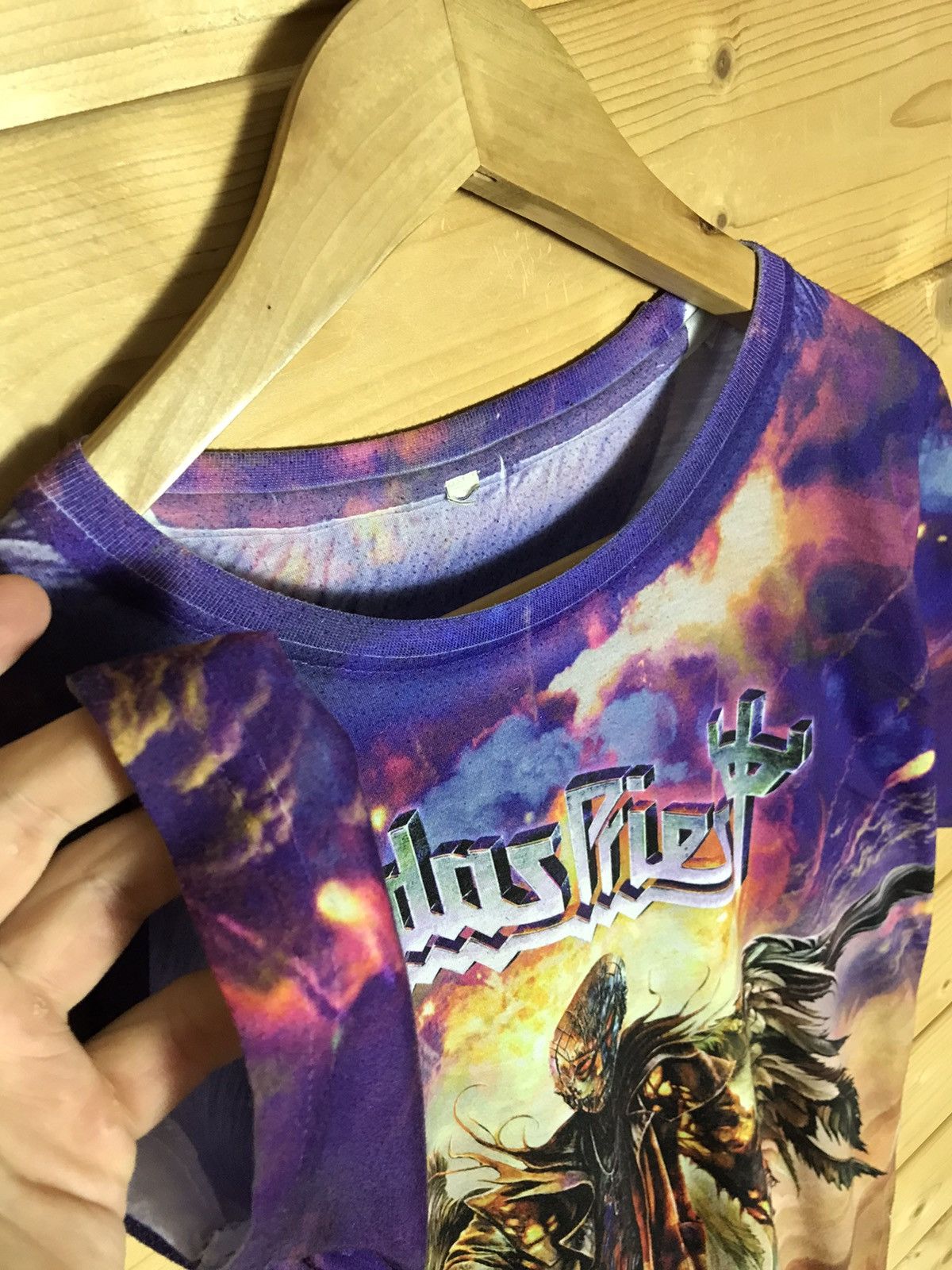 Judas Priest Rare Judas Priest over print t-shirt Size US M / EU 48-50 / 2 - 5 Thumbnail