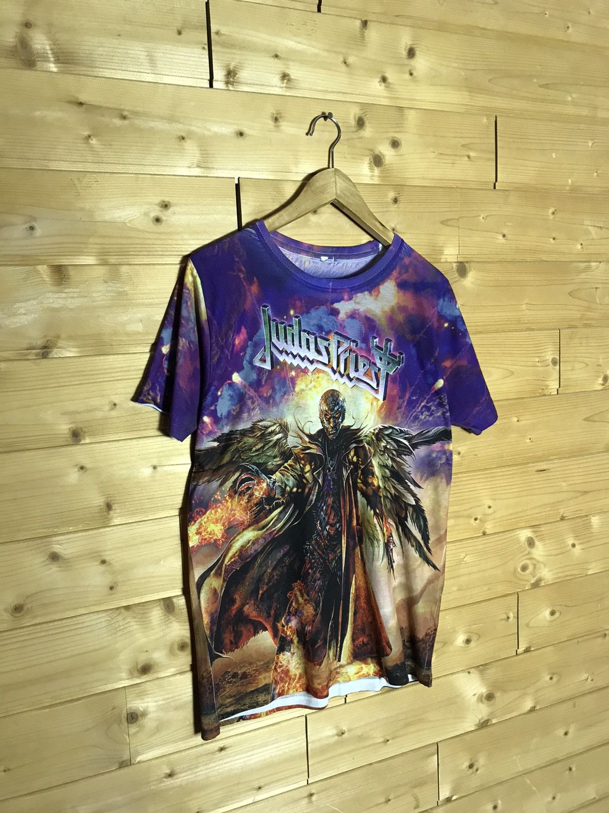 Judas Priest Rare Judas Priest over print t-shirt Size US M / EU 48-50 / 2 - 4 Thumbnail