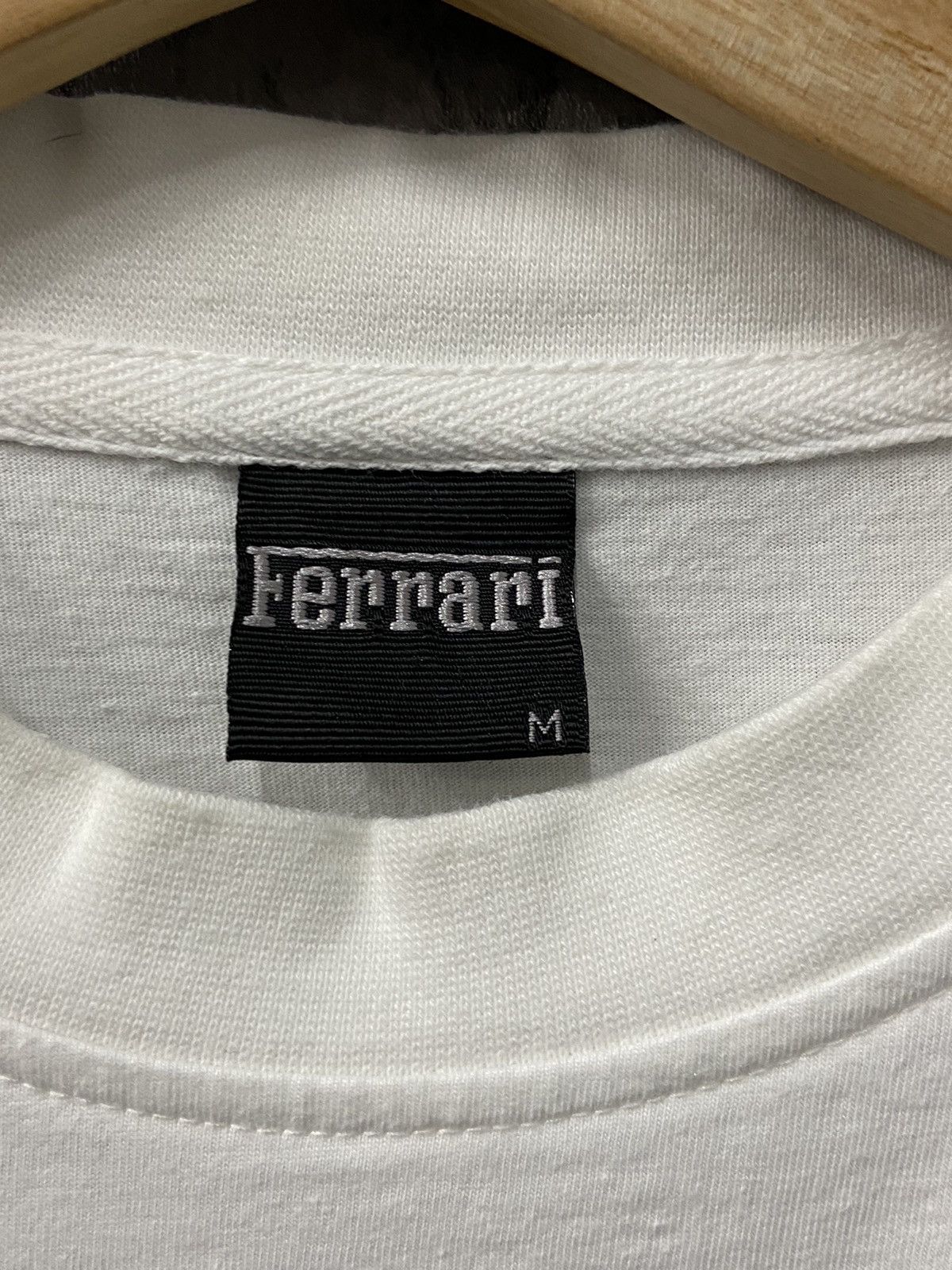 Ferrari × Vintage Vintage 90’s Ferrari Official Licensed Product Big Logo Tee Size US M / EU 48-50 / 2 - 7 Thumbnail