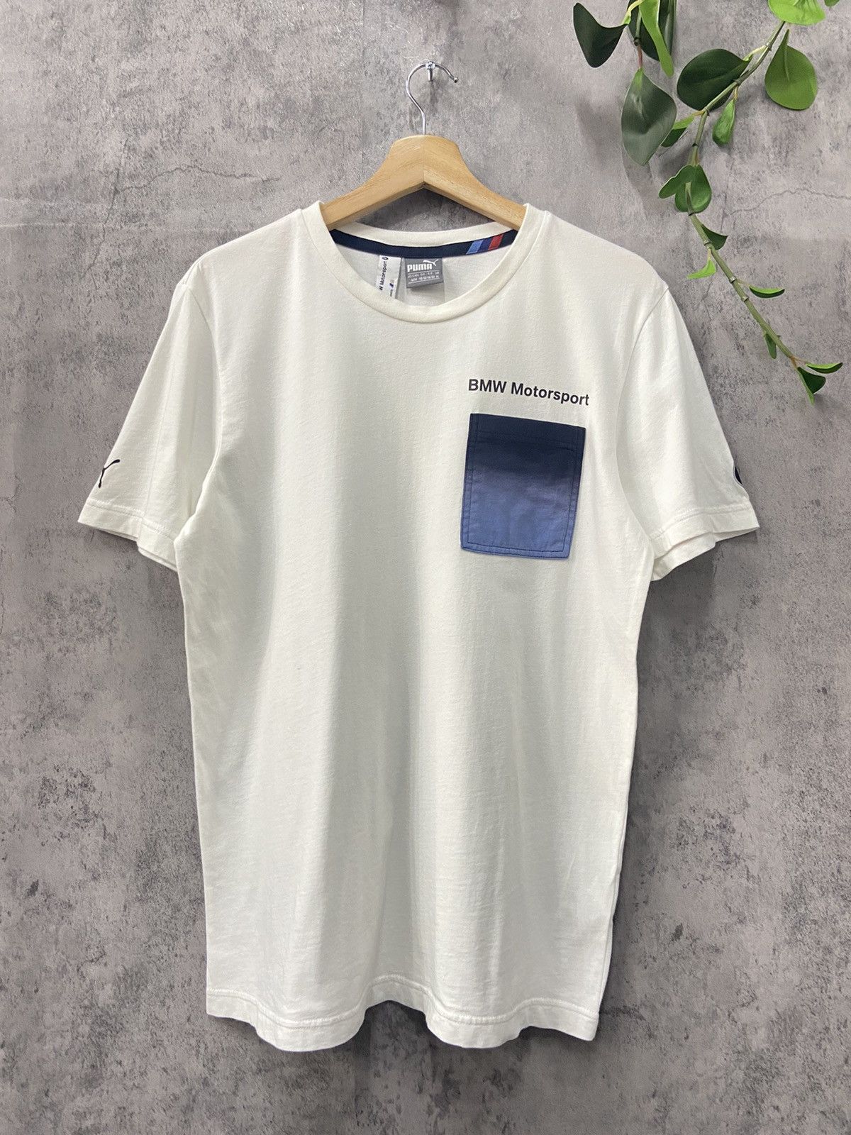 BMW × Puma Puma BMW Motorsport M Power Pocket Tee Vintage Size US M / EU 48-50 / 2 - 1 Thumbnail