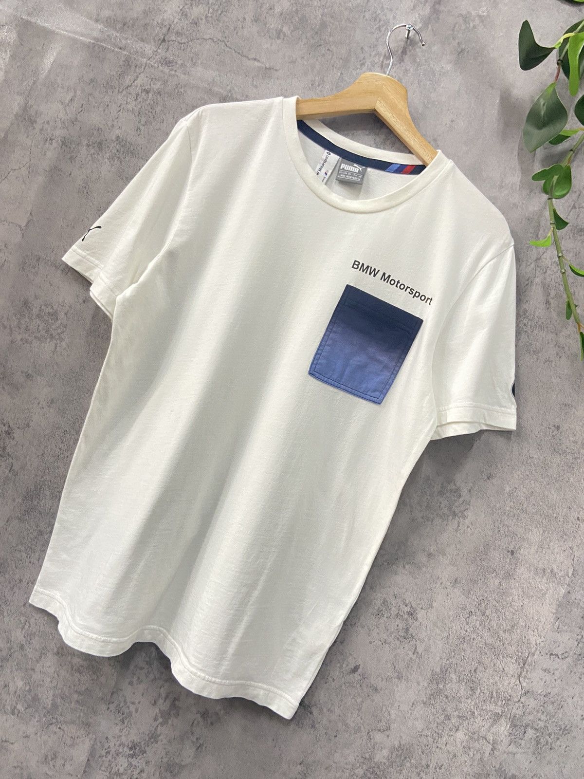 BMW × Puma Puma BMW Motorsport M Power Pocket Tee Vintage Size US M / EU 48-50 / 2 - 4 Thumbnail