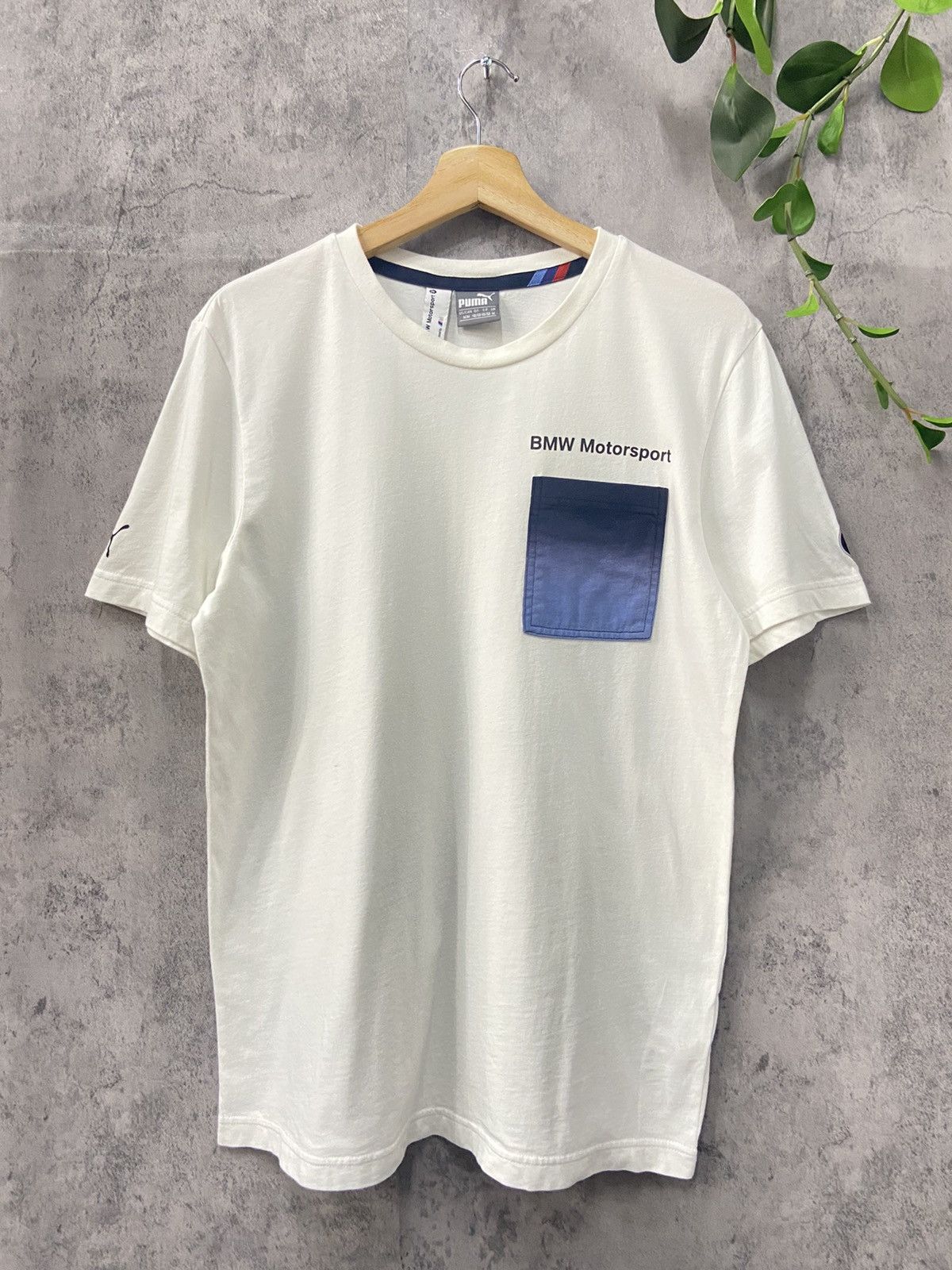 BMW × Puma Puma BMW Motorsport M Power Pocket Tee Vintage Size US M / EU 48-50 / 2 - 3 Thumbnail