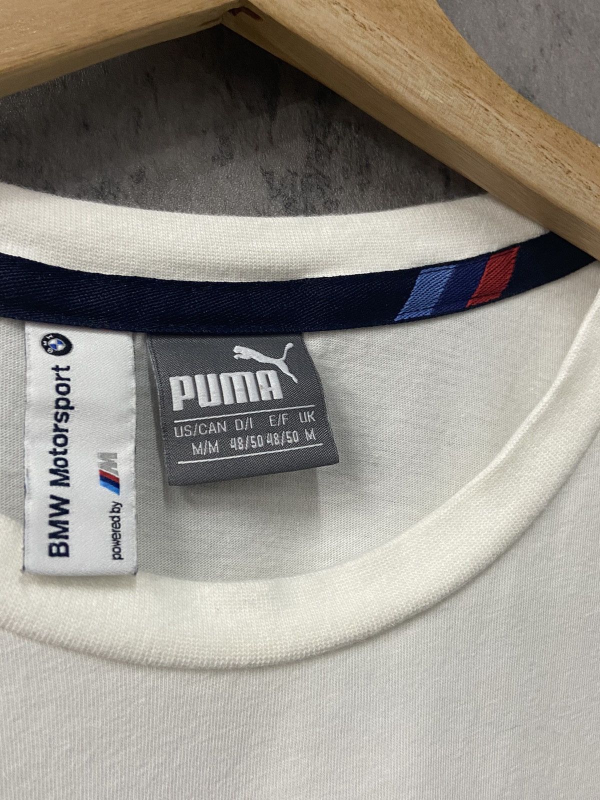 BMW × Puma Puma BMW Motorsport M Power Pocket Tee Vintage Size US M / EU 48-50 / 2 - 9 Thumbnail
