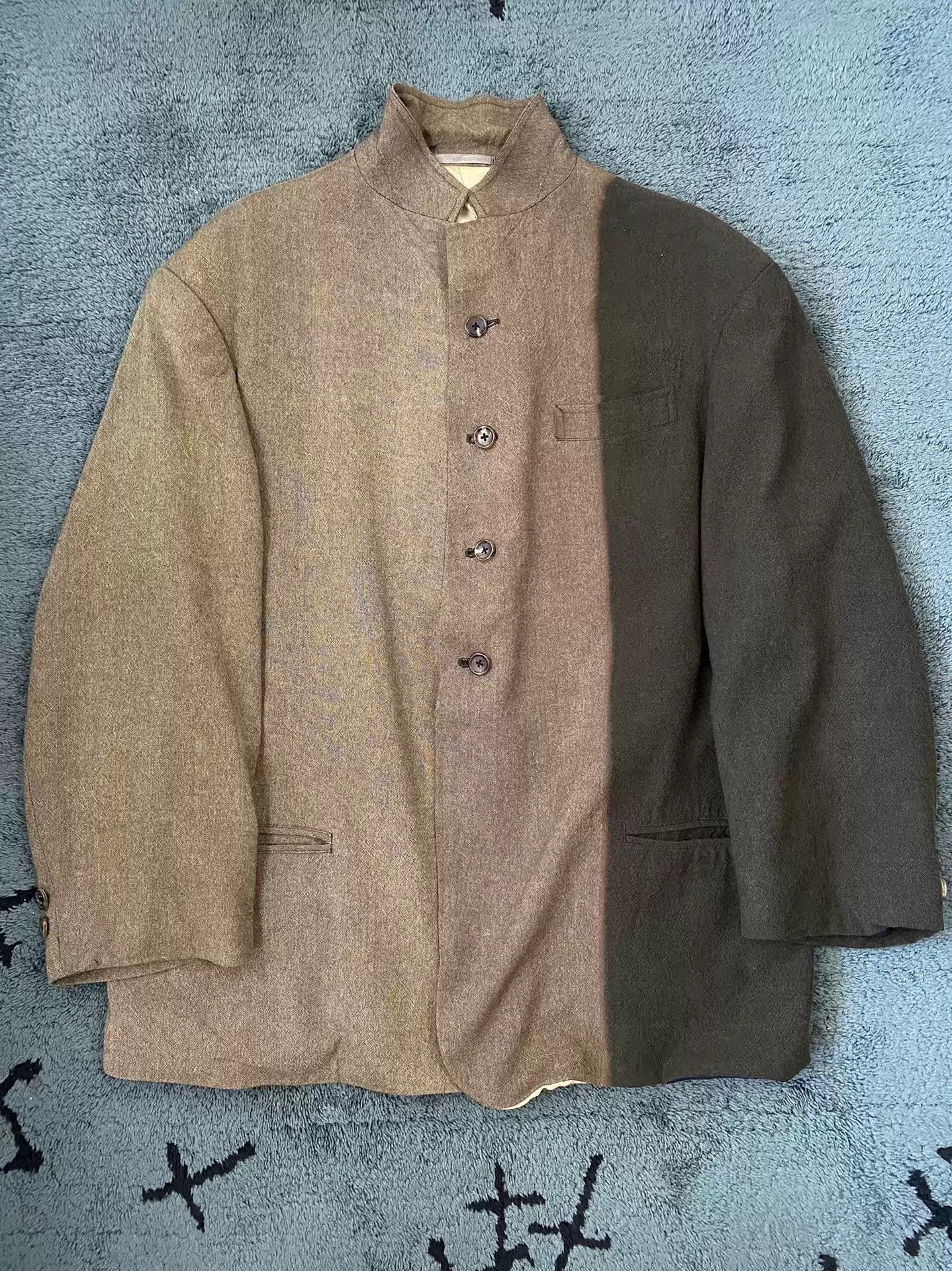 Yohji Yamamoto Yohji yamamoto 96aw Color Spicing Suit Size US M / EU 48-50 / 2 - 3 Thumbnail