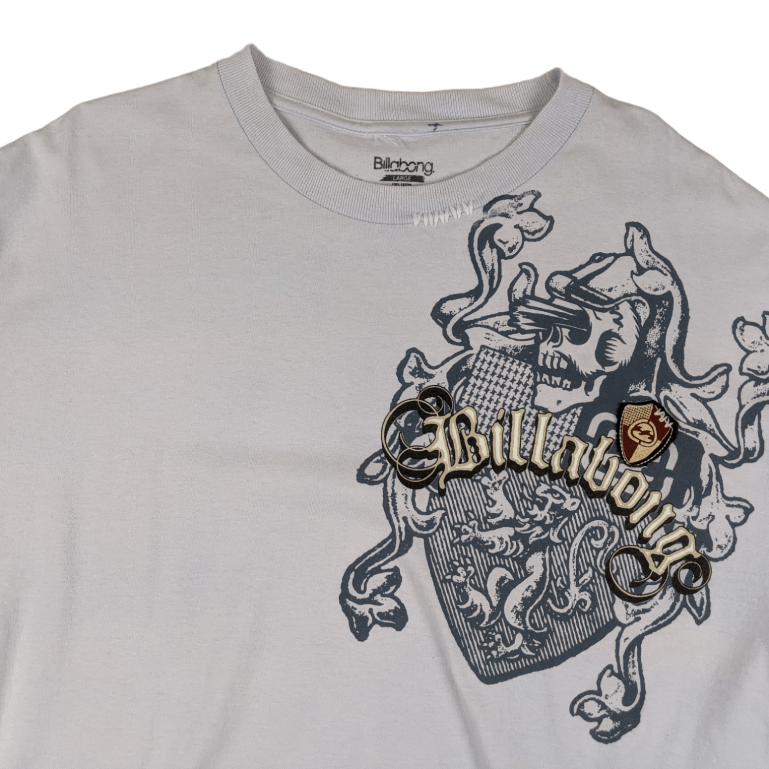 Billabong Vintage 2000's BILLABONG Surfwear Surfboard Graphic T-Shirt Size US L / EU 52-54 / 3 - 4 Thumbnail