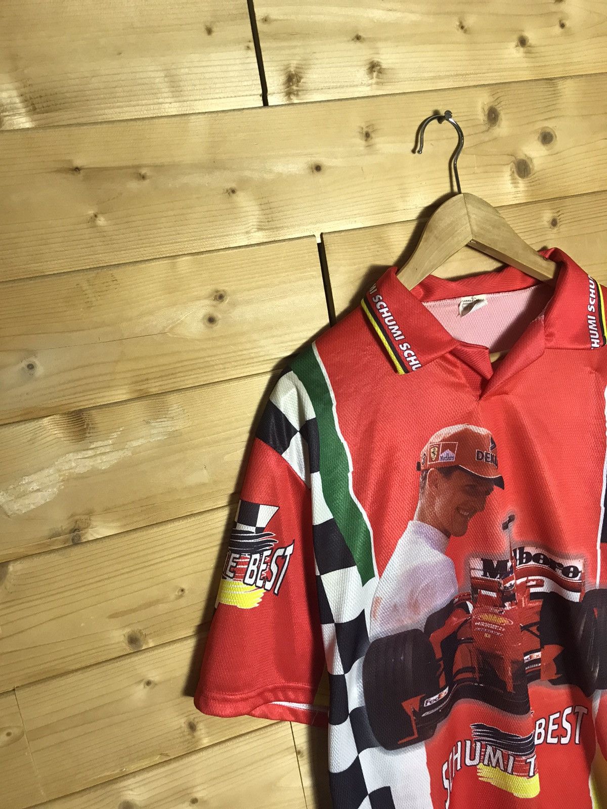 Vintage Vintage Schumacher shirt Size US XL / EU 56 / 4 - 2 Thumbnail