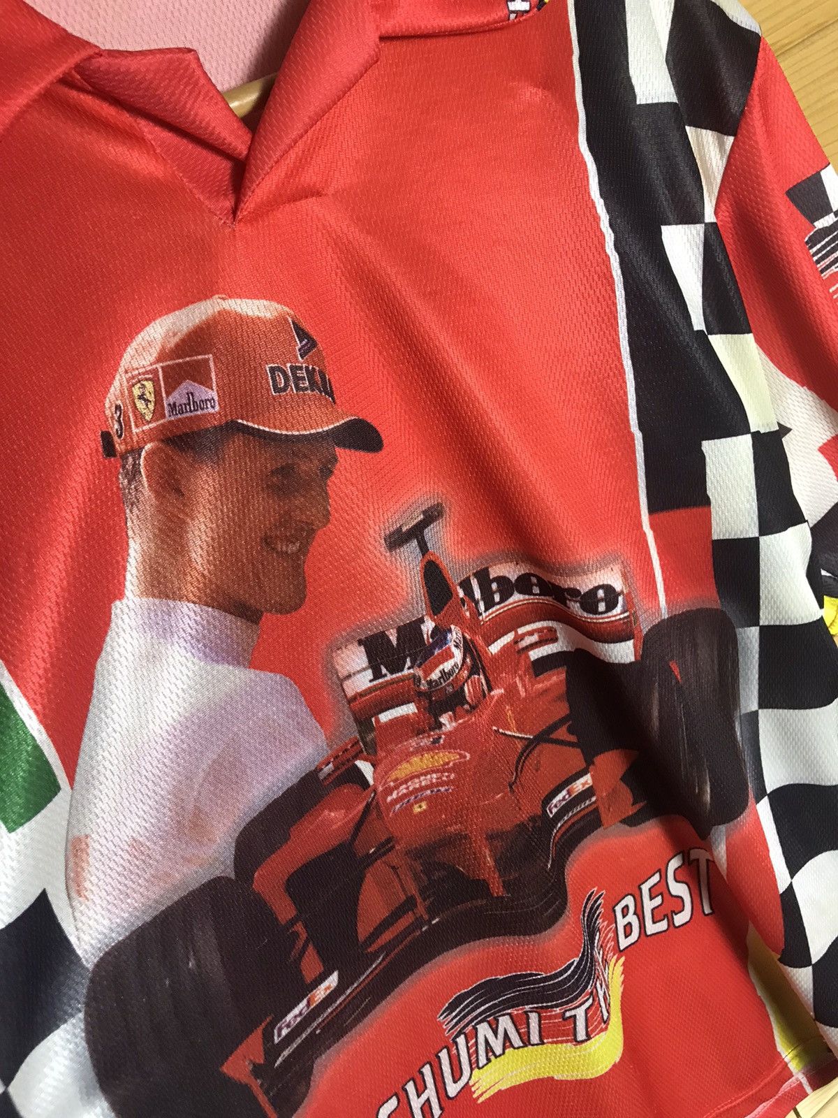 Vintage Vintage Schumacher shirt Size US XL / EU 56 / 4 - 4 Thumbnail
