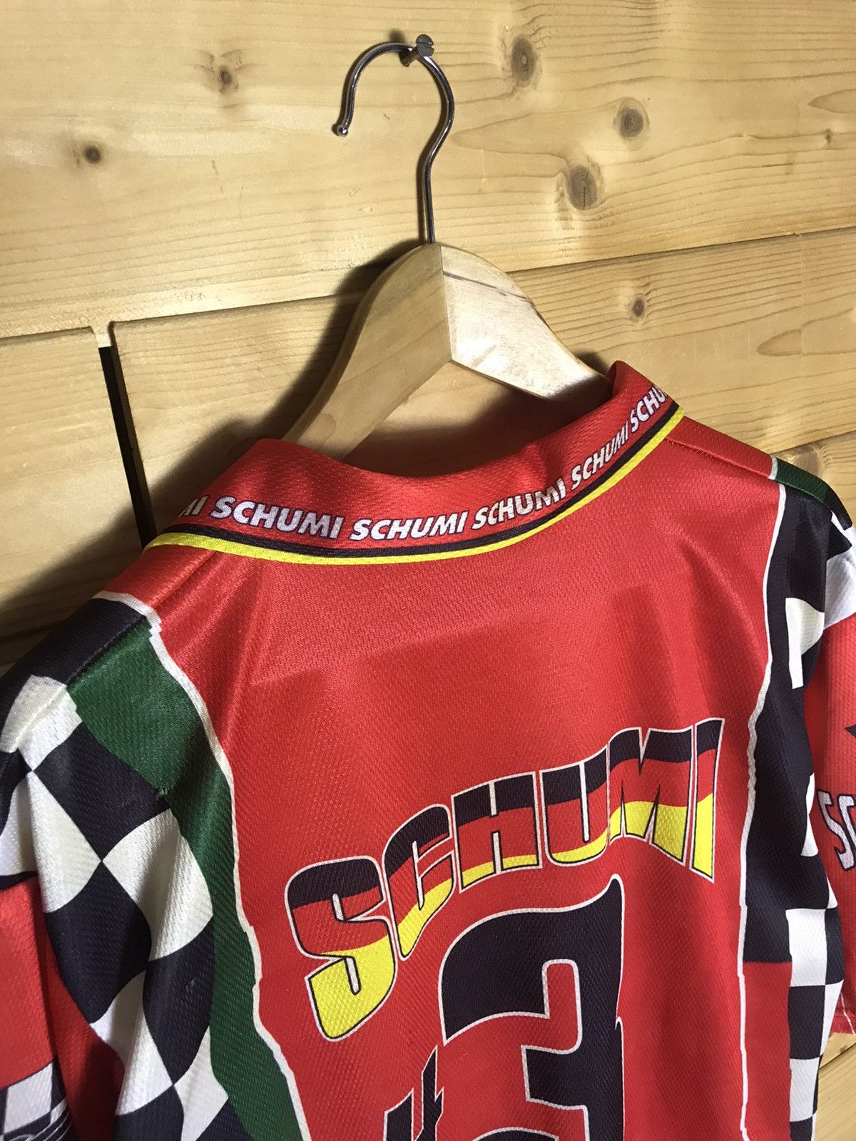 Vintage Vintage Schumacher shirt Size US XL / EU 56 / 4 - 11 Thumbnail