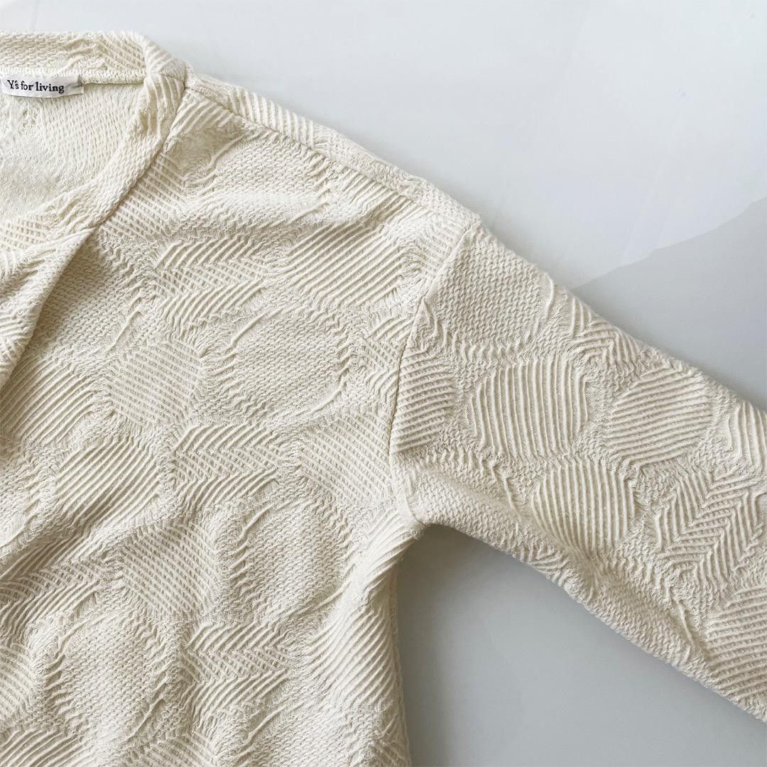 Yohji Yamamoto Textured Knit Sweater Size US XL / EU 56 / 4 - 4 Thumbnail