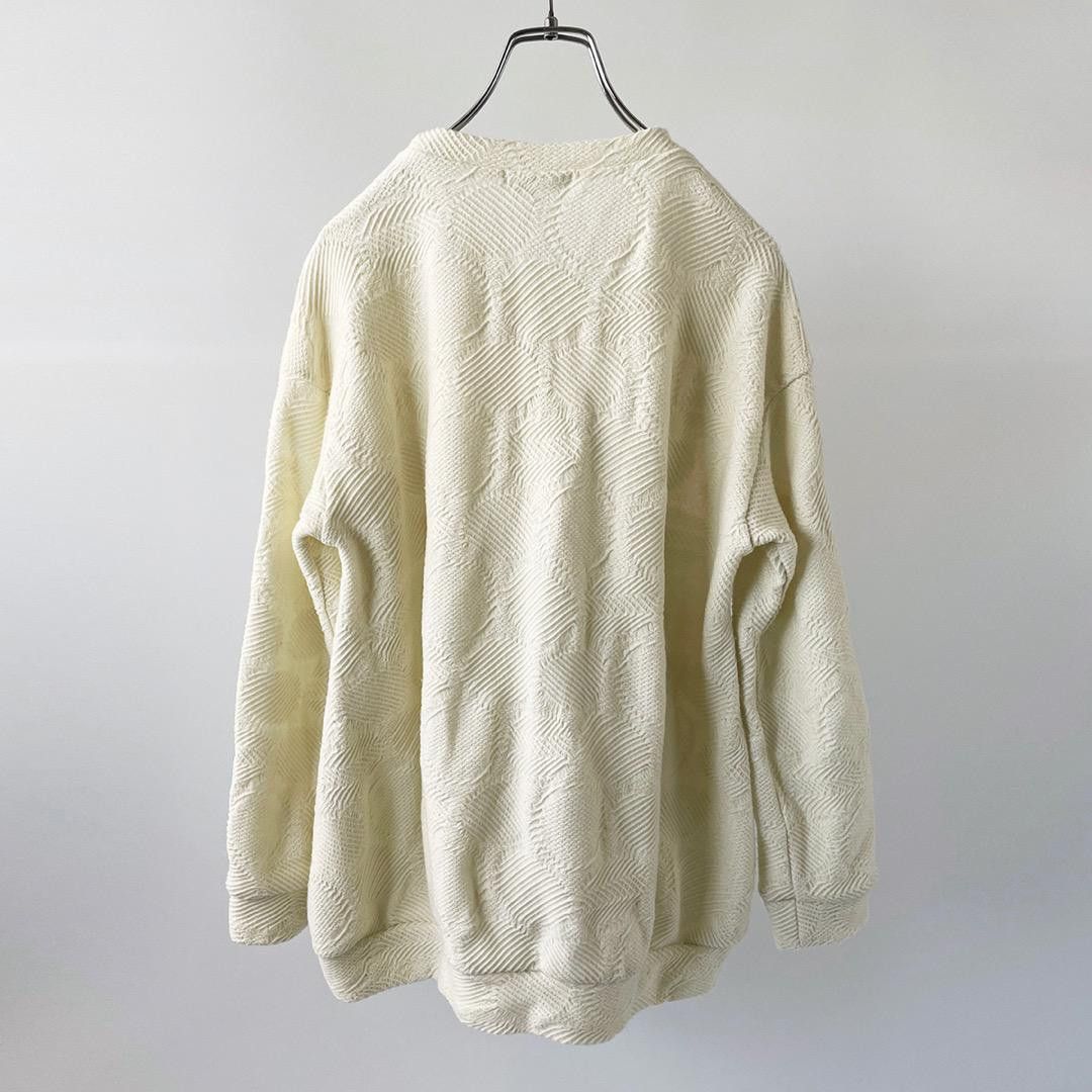 Yohji Yamamoto Textured Knit Sweater Size US XL / EU 56 / 4 - 2 Thumbnail