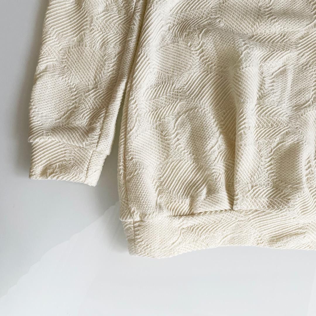 Yohji Yamamoto Textured Knit Sweater Size US XL / EU 56 / 4 - 7 Thumbnail