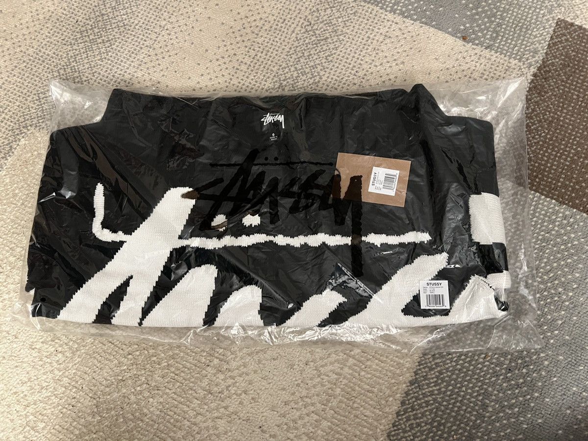 Stussy NEW STÜSSY STOCK SWEATER black size medium cotton | Grailed