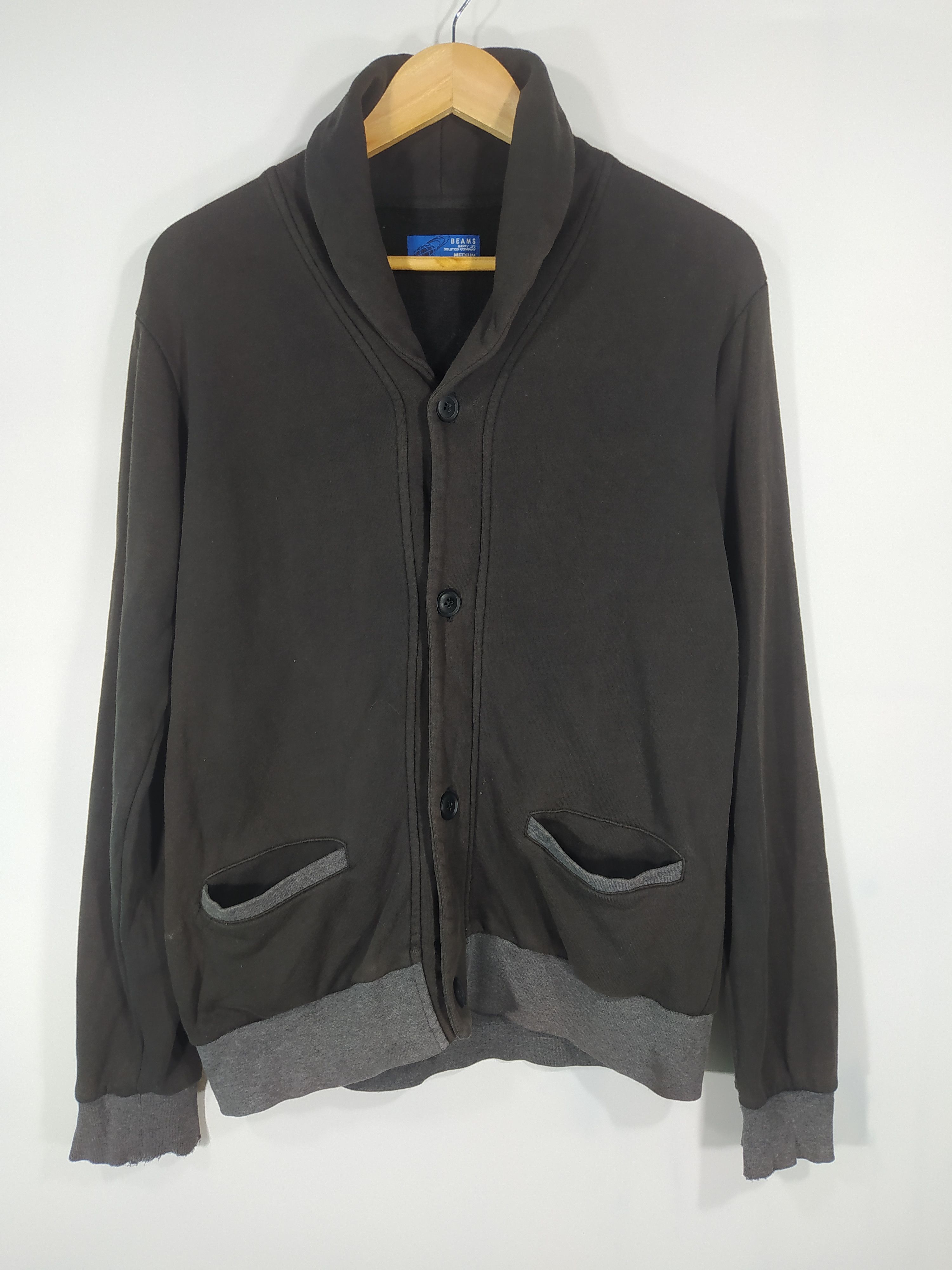 Beams Plus × Japanese Brand × Vintage Vintage Beams Distressed Faded Size US M / EU 48-50 / 2 - 1 Thumbnail