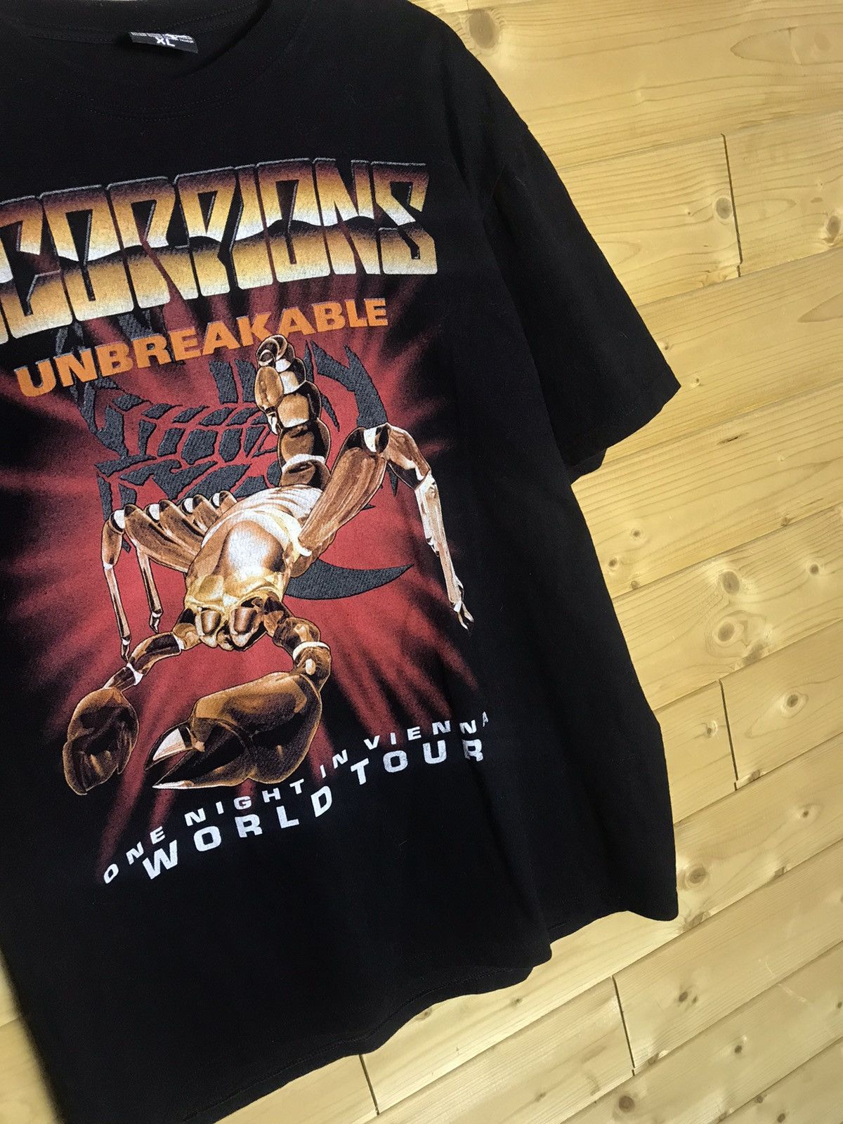 Band Tees Vintage Scorpions unbreakable t-shirt Size US XL / EU 56 / 4 - 3 Thumbnail