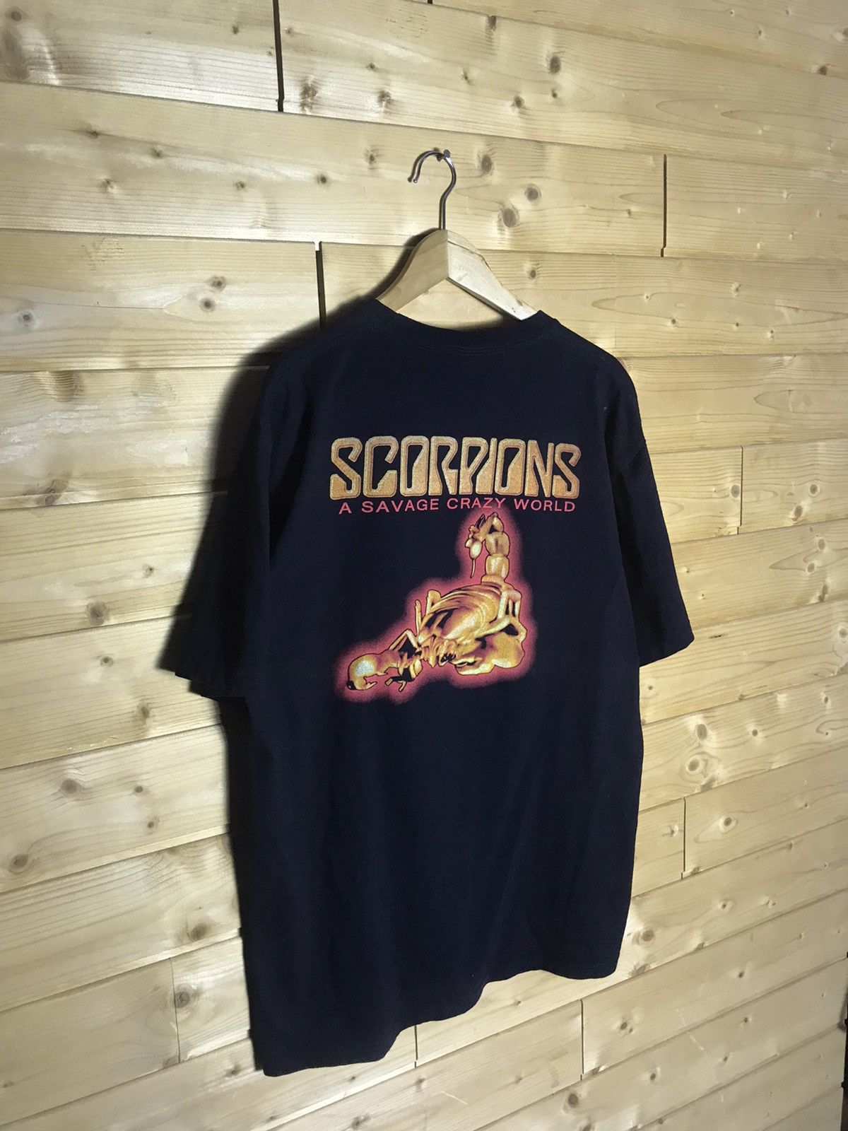 Band Tees Vintage Scorpions unbreakable t-shirt Size US XL / EU 56 / 4 - 7 Thumbnail