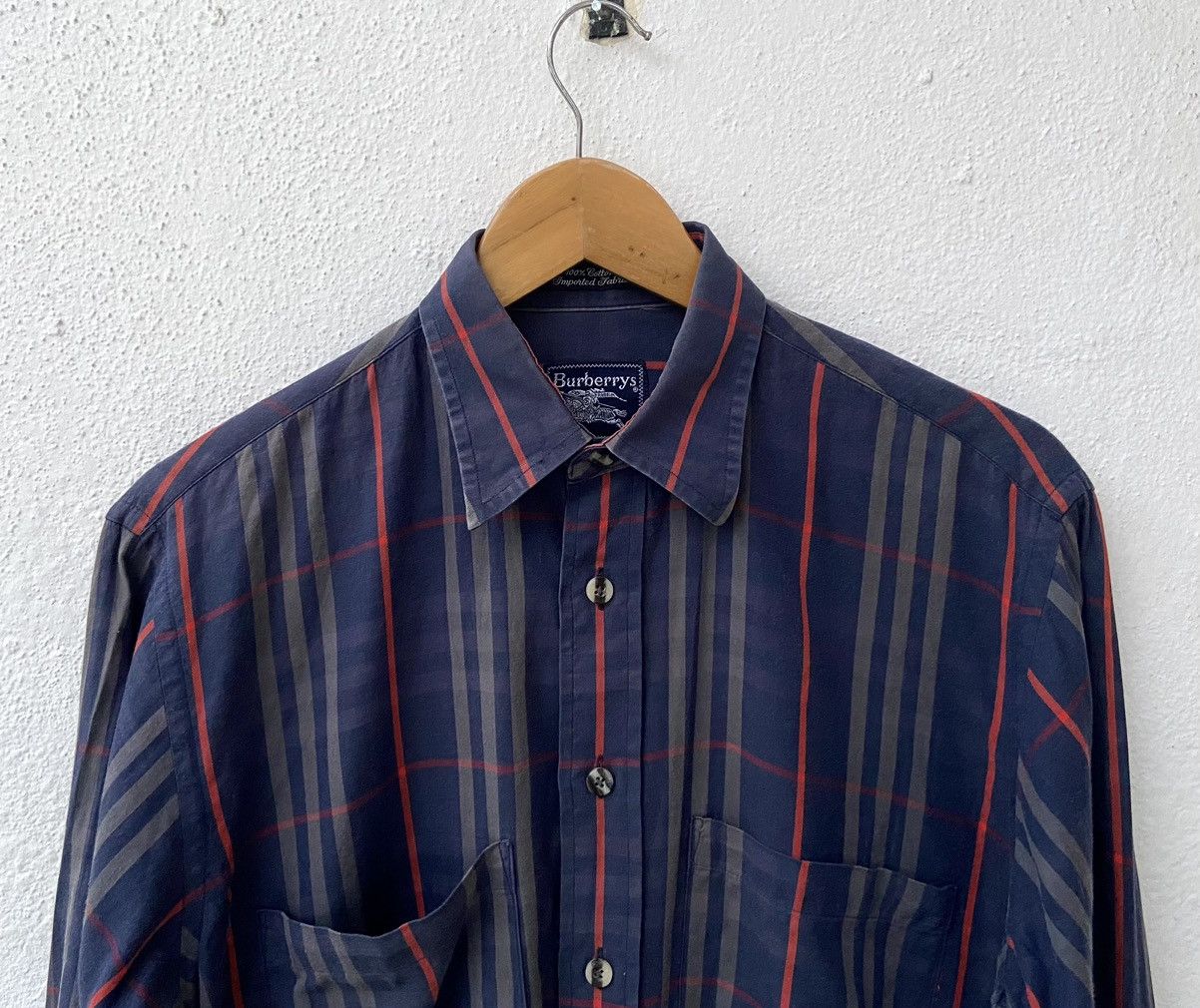 Burberry Vintage Burberrys Made in USA Double pockets nova shirt Size US M / EU 48-50 / 2 - 3 Thumbnail