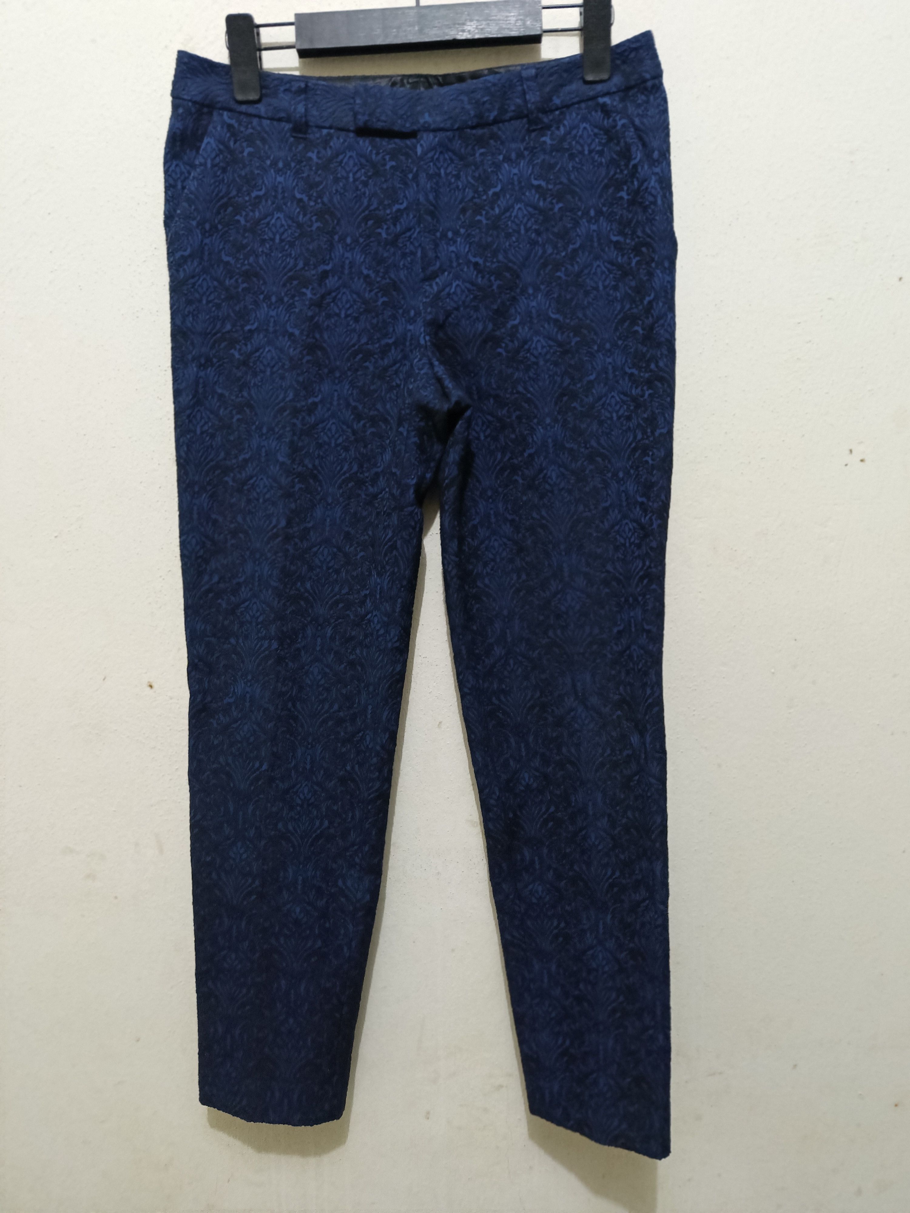 Designer × Japanese Brand 💥Rare💥 Embroidered design Japan Anayi Trousers Pants Size 28" / US 6 / IT 42 - 1 Thumbnail