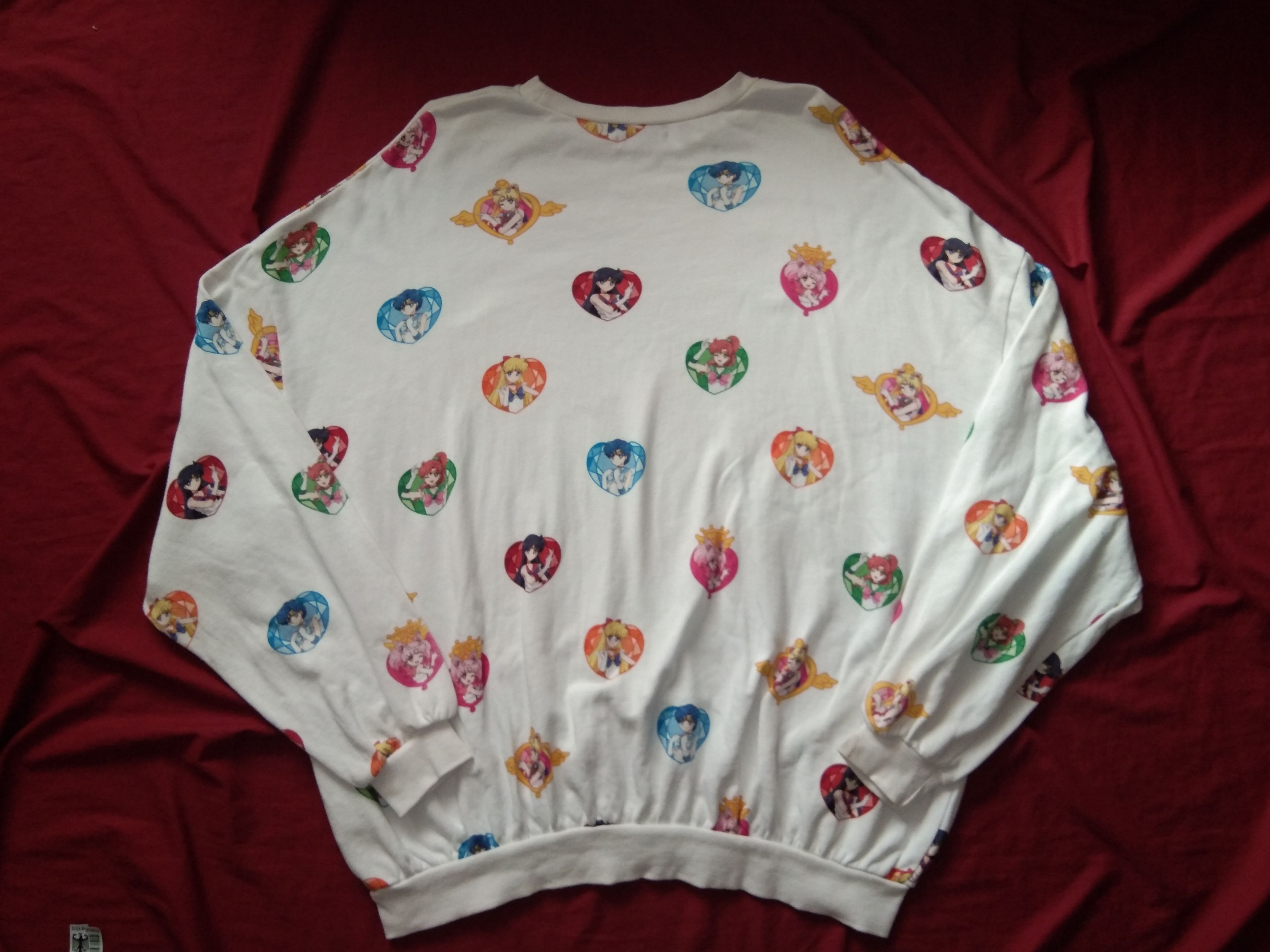 Japanese Brand Naomi Watanabe PUNYUS x Sailor Moon sweatshirt anime retro Size US XL / EU 56 / 4 - 2 Thumbnail