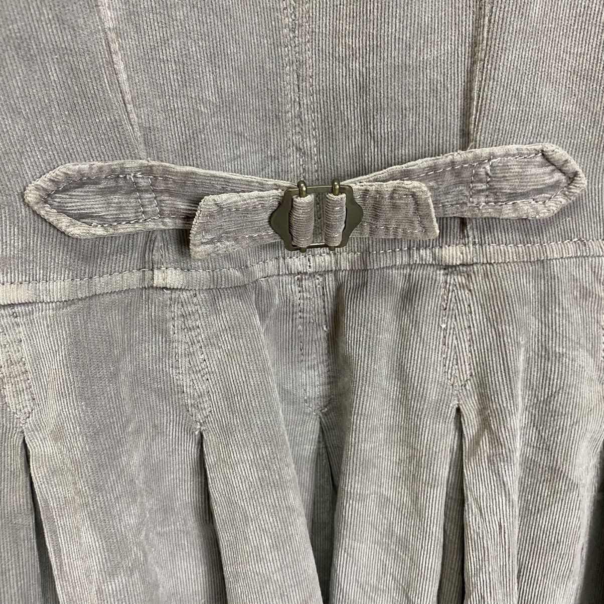 Japanese Brand Rna inc. over button sleeveless corduroy dress Size M / US 6-8 / IT 42-44 - 10 Thumbnail