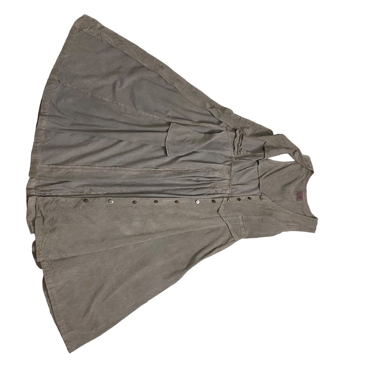 Japanese Brand Rna inc. over button sleeveless corduroy dress Size M / US 6-8 / IT 42-44 - 6 Thumbnail