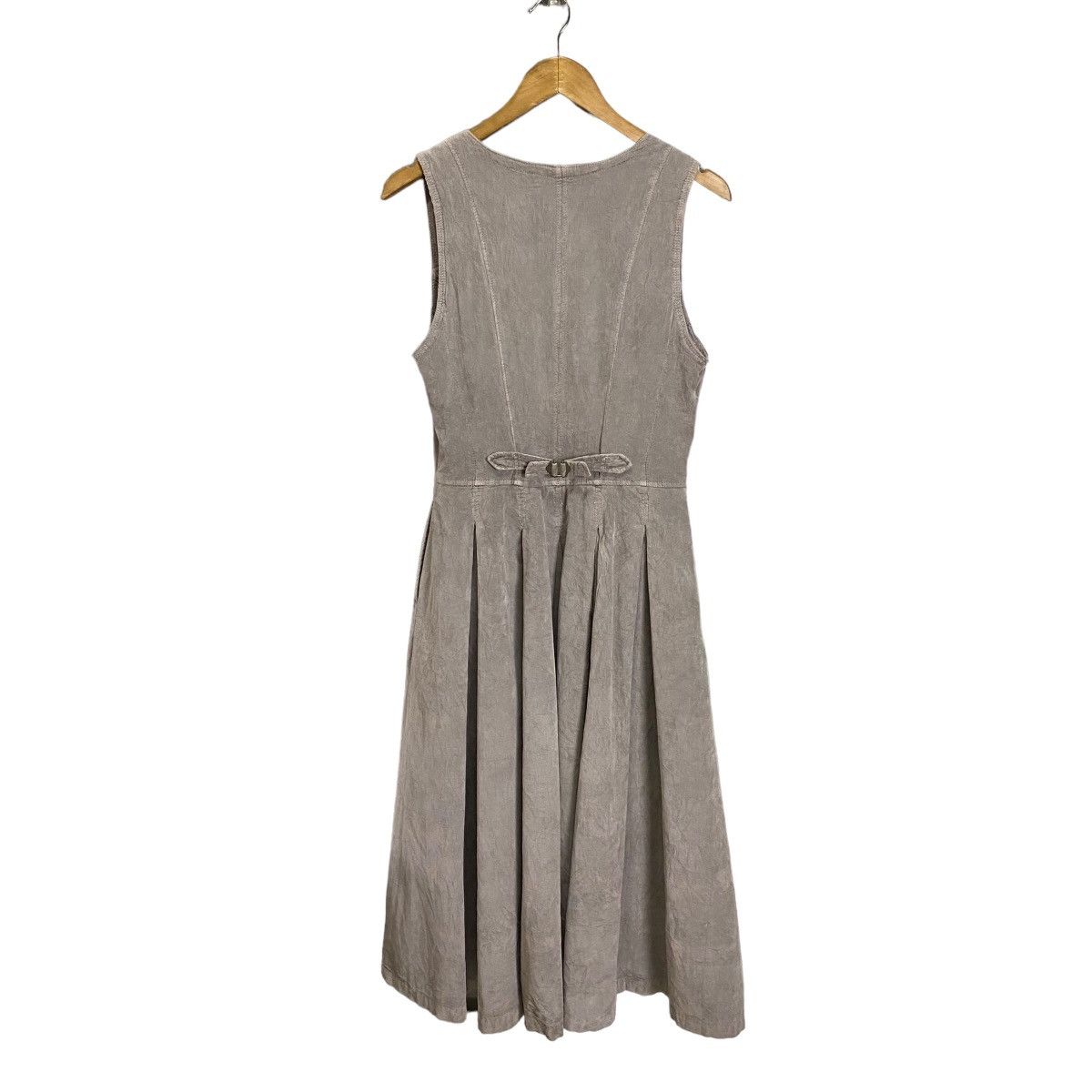 Japanese Brand Rna inc. over button sleeveless corduroy dress Size M / US 6-8 / IT 42-44 - 2 Thumbnail