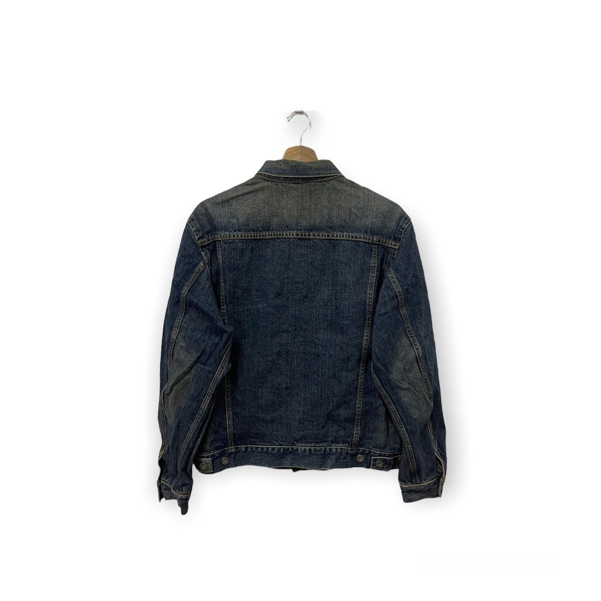 Japanese Brand × Vintage Japanese Rare Design Trucker Denim Jacket Size US M / EU 48-50 / 2 - 6 Thumbnail