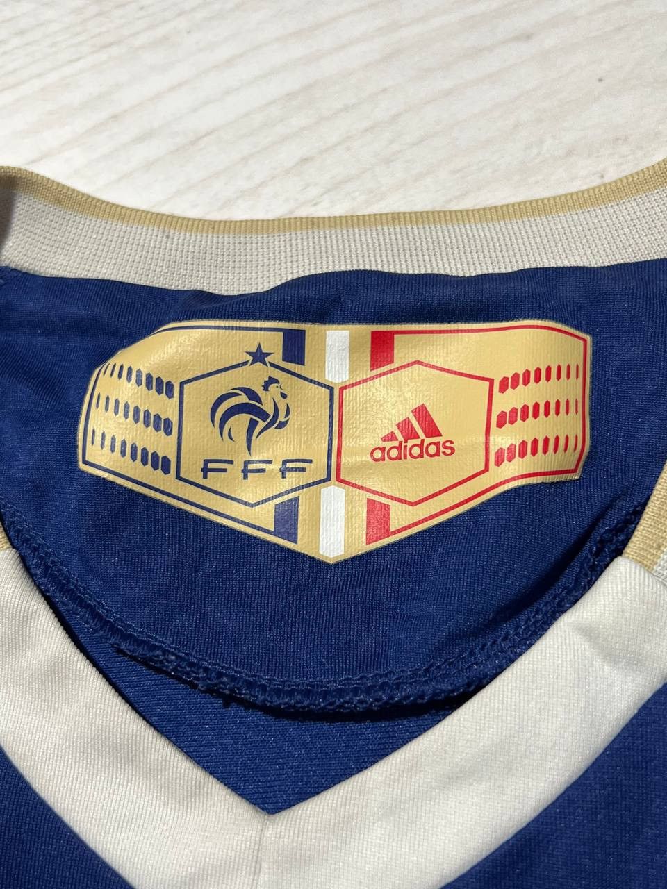 Adidas Adidas France 2009 2010 Home Football Shirt Soccer Jersey Size US S / EU 44-46 / 1 - 5 Thumbnail