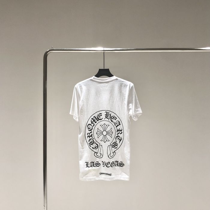 Buy Chrome Hearts Las Vegas Exclusive Horseshoe T-Shirt 'White