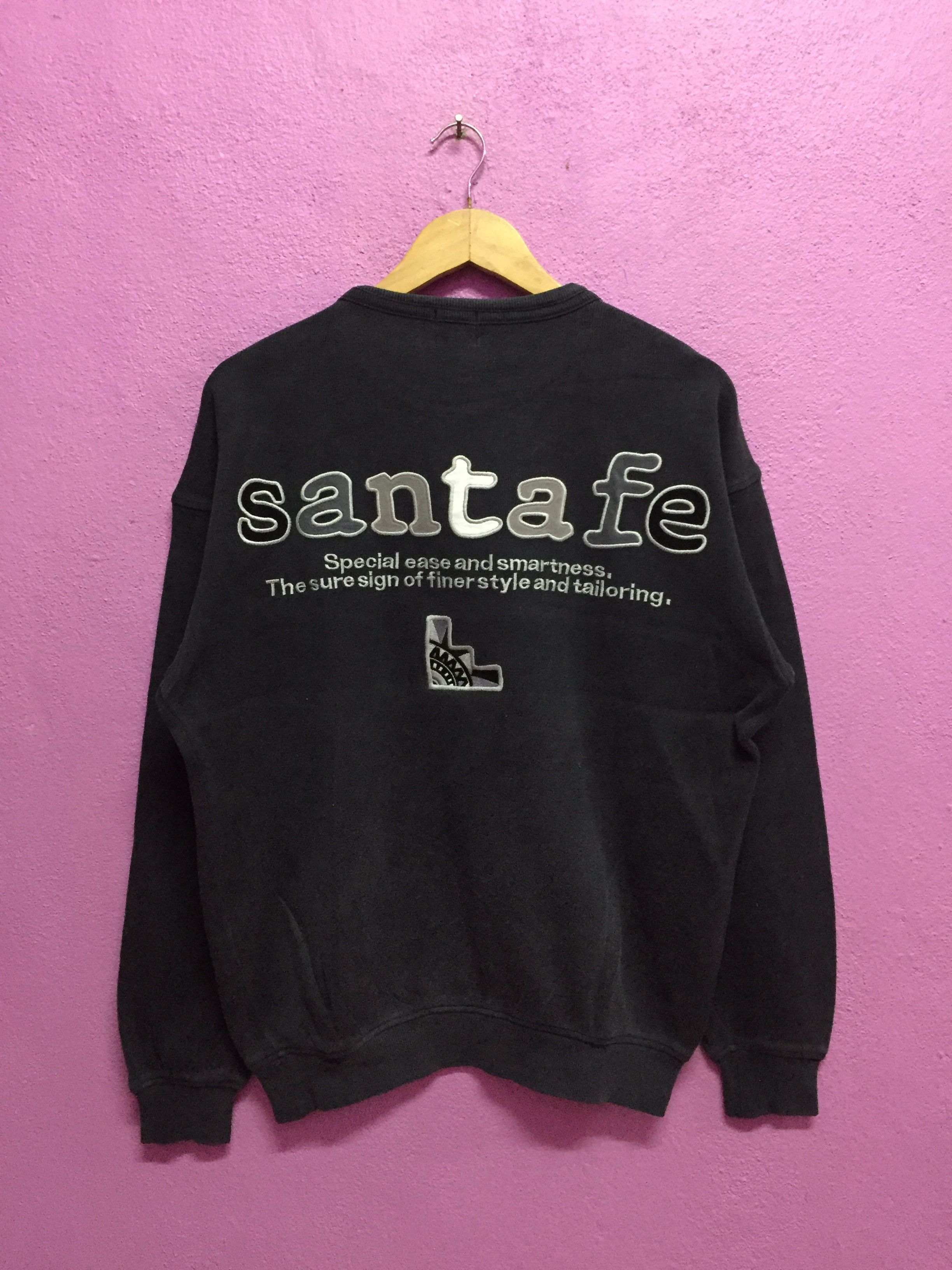 Japanese Brand Vintage 90's Santa Fe Sweatshirts Size US L / EU 52-54 / 3 - 1 Thumbnail