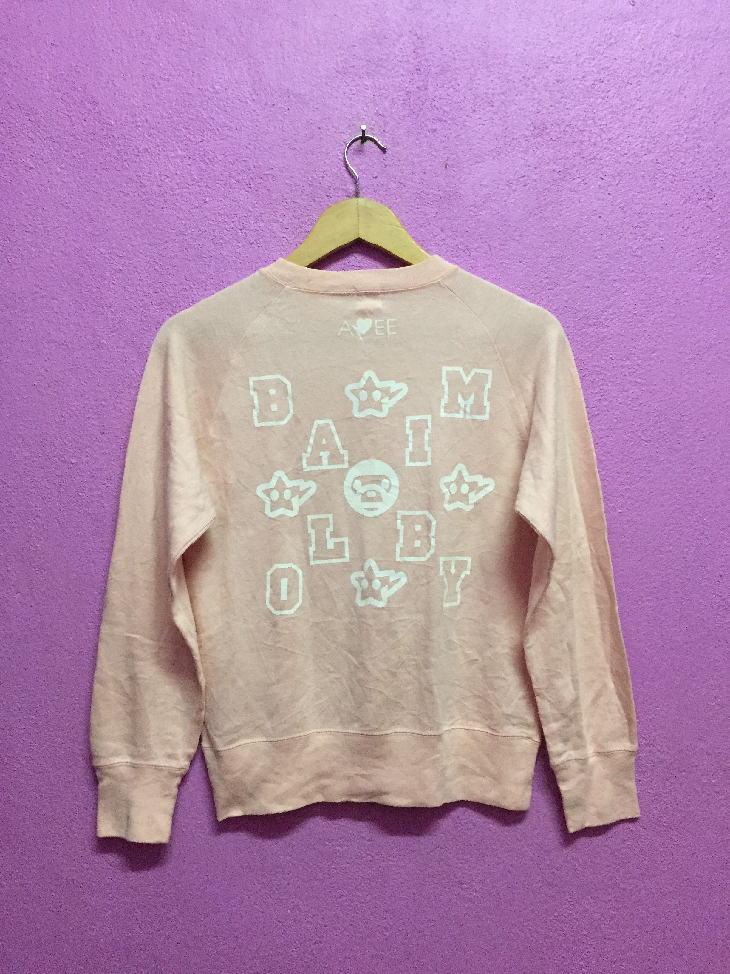 Bape Baby Milo Crewneck Size S / US 4 / IT 40 - 2 Thumbnail