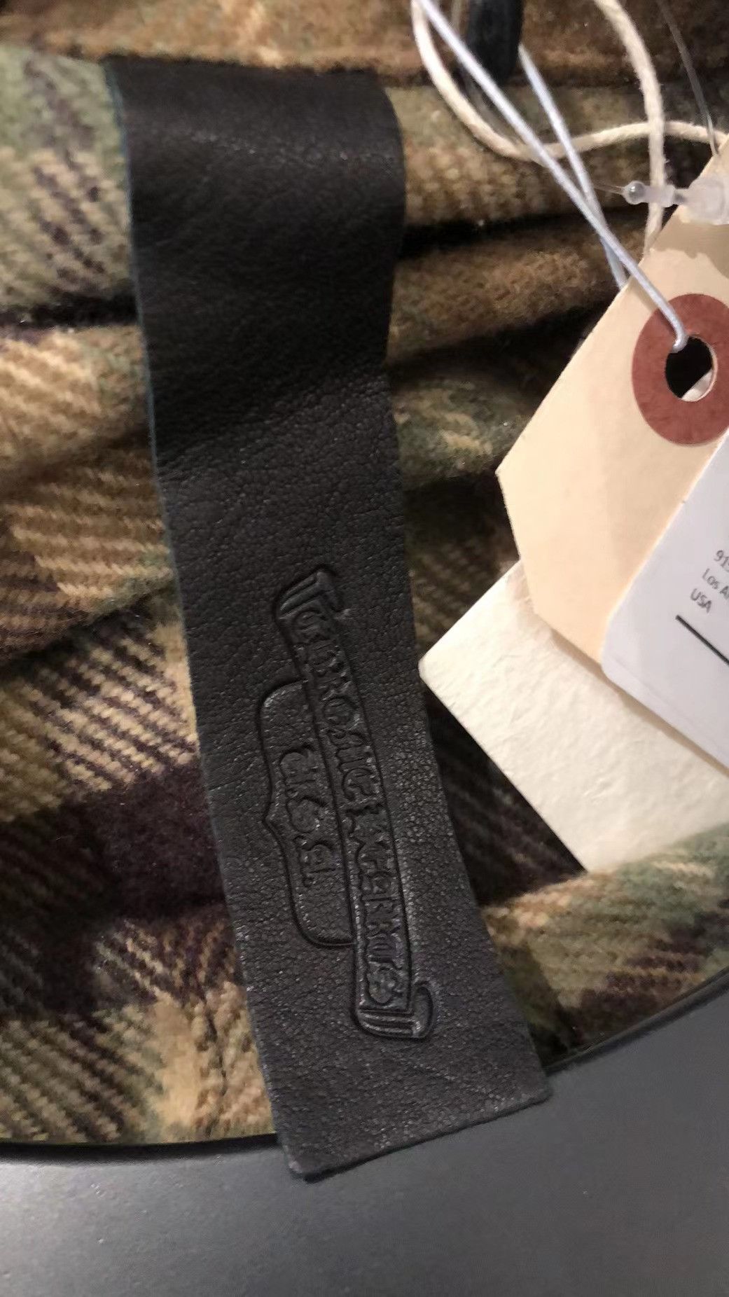 Chrome Hearts Chrome Hearts Khaki Work Dog Flannel Shirt Size US XL / EU 56 / 4 - 7 Thumbnail