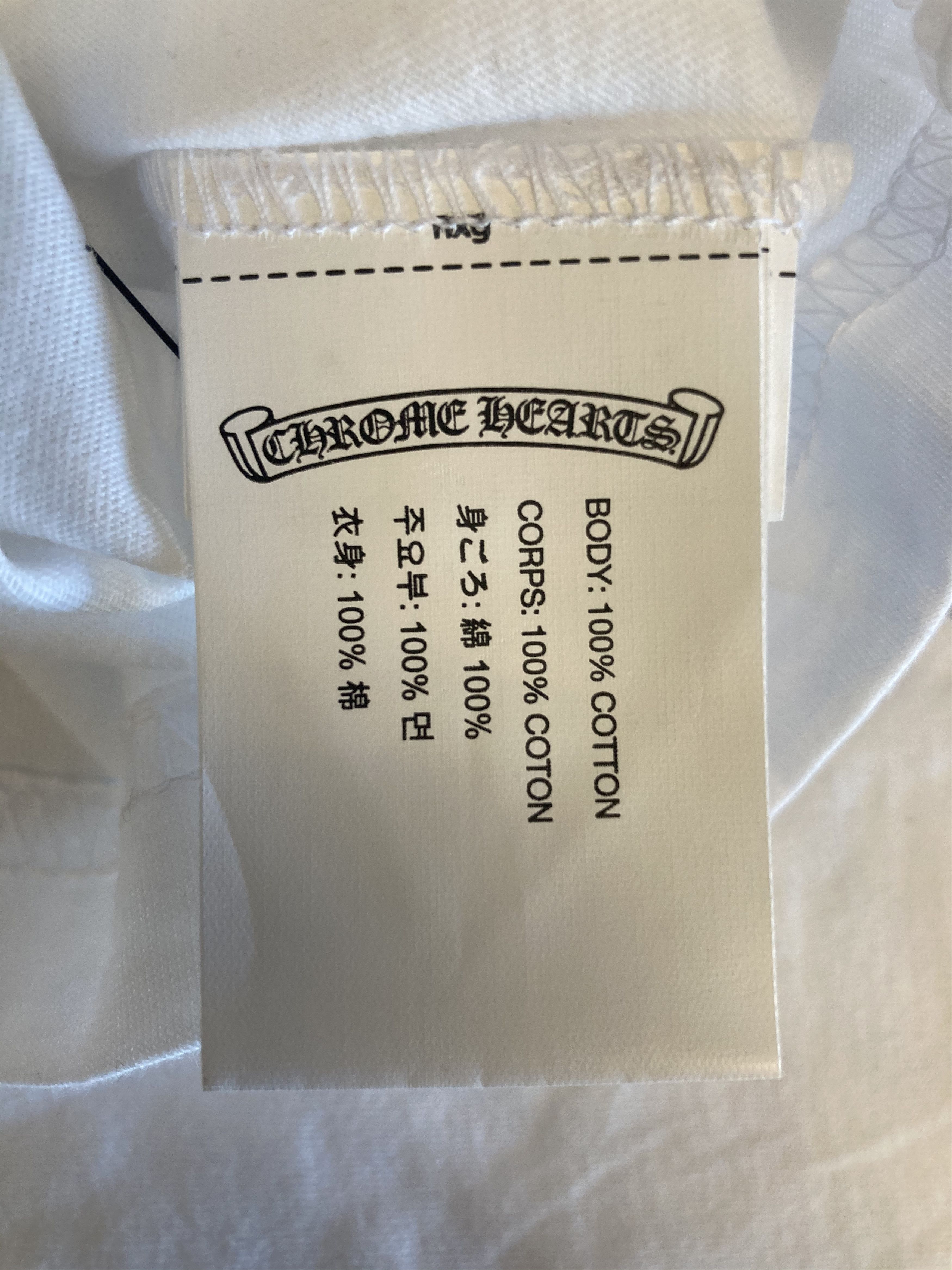 Chrome Hearts Chrome Hearts Las Vegas Exclusive Horseshoe Tee Size US S / EU 44-46 / 1 - 8 Thumbnail