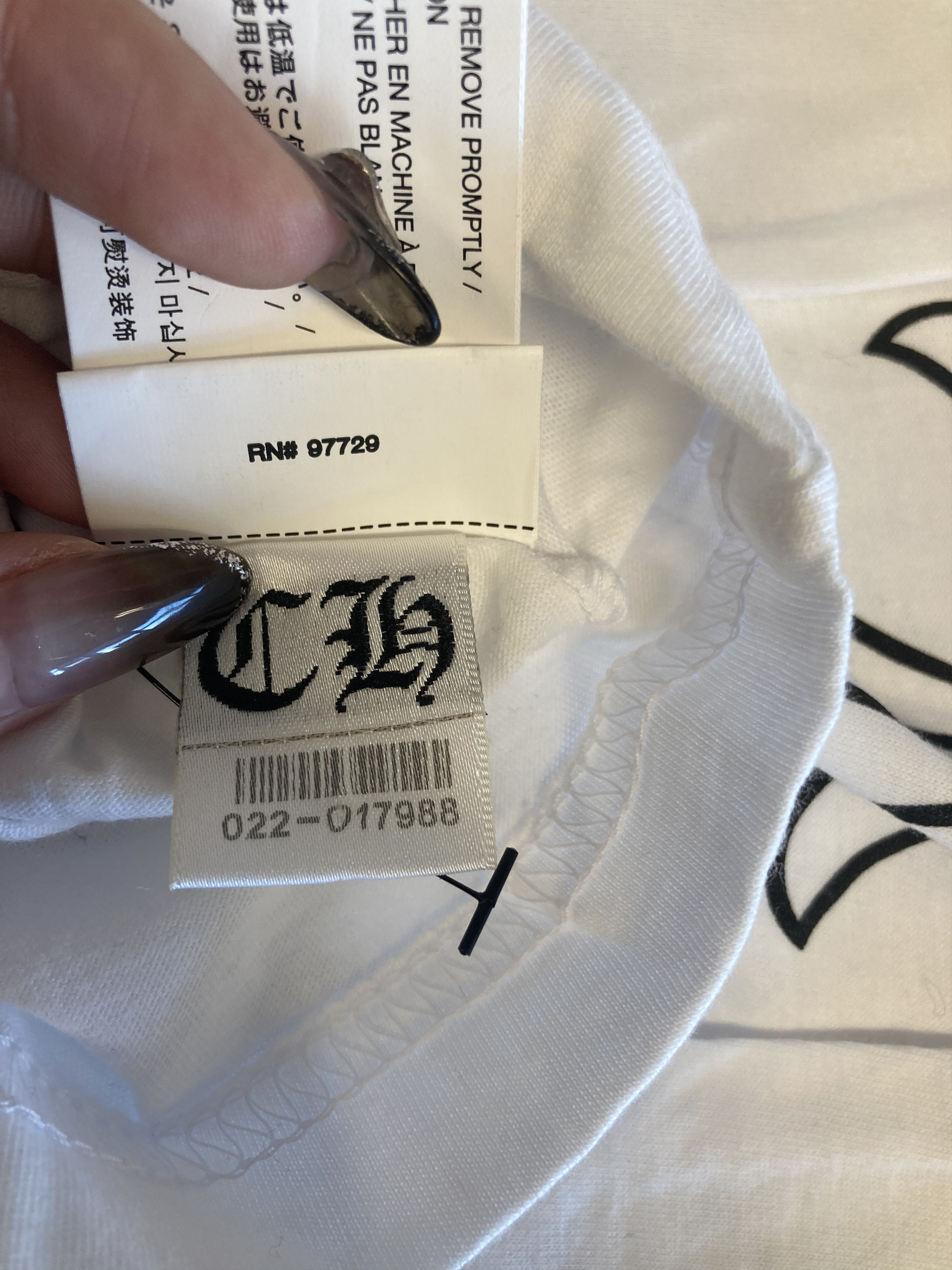 Chrome Hearts Chrome Hearts Las Vegas Exclusive Horseshoe Tee Size US S / EU 44-46 / 1 - 9 Thumbnail