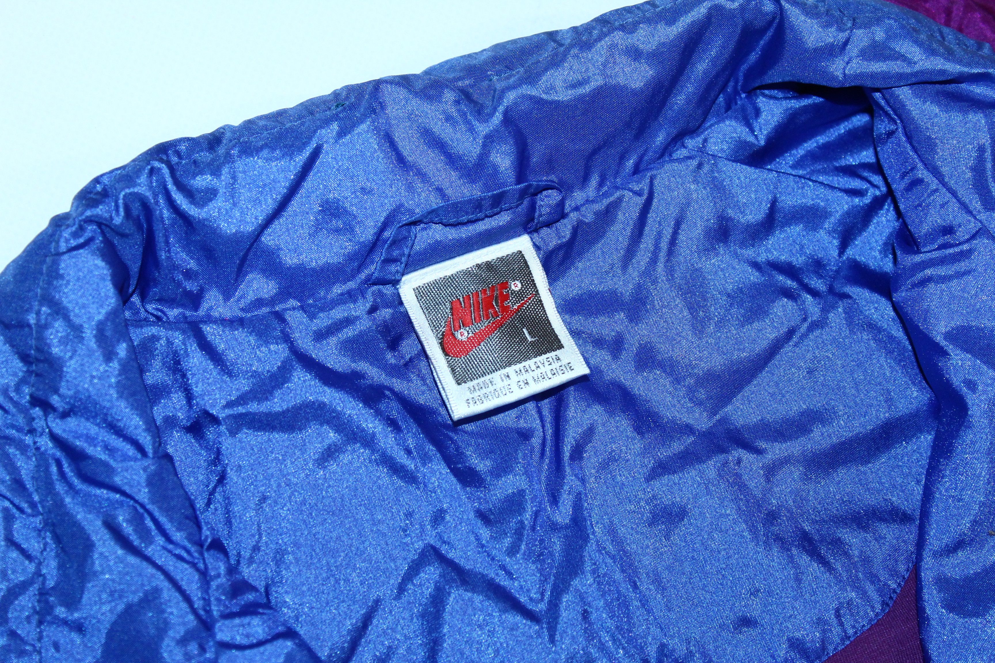 Nike 🔥 VTG 🔥 90s Nike Acid Coloured Windbreaker Track Jacket Size US L / EU 52-54 / 3 - 4 Thumbnail