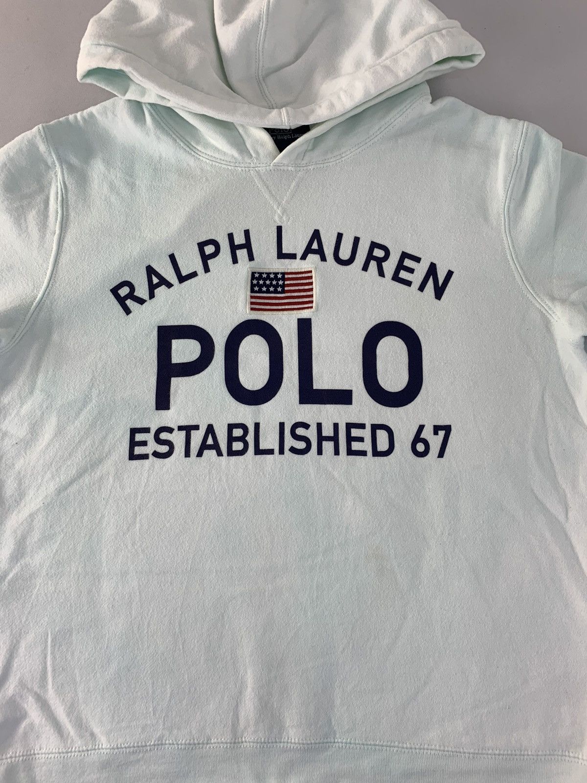 Polo Ralph Lauren Hype Polo By Ralph Lauren Embroidery Flag Pull Over Hooded Size M / US 6-8 / IT 42-44 - 3 Thumbnail