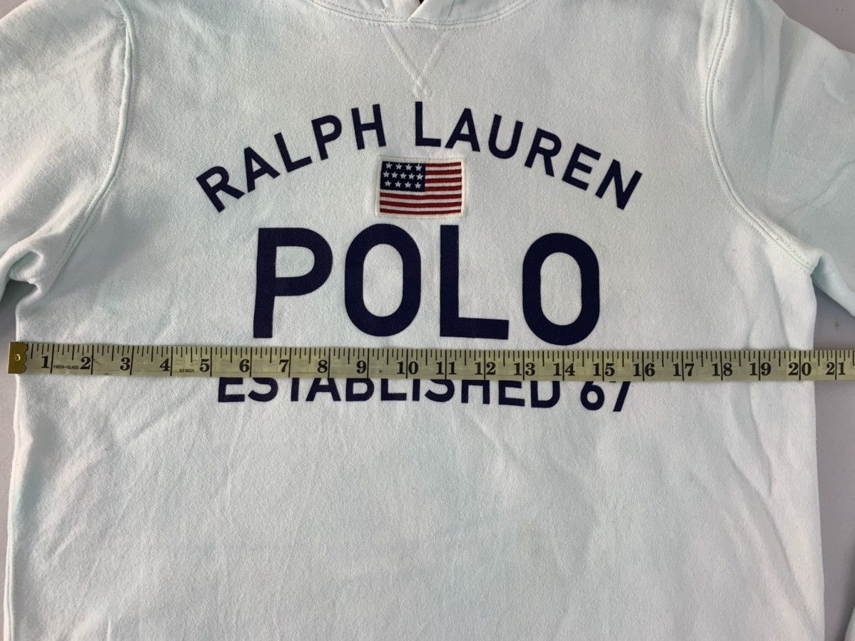 Polo Ralph Lauren Hype Polo By Ralph Lauren Embroidery Flag Pull Over Hooded Size M / US 6-8 / IT 42-44 - 6 Thumbnail