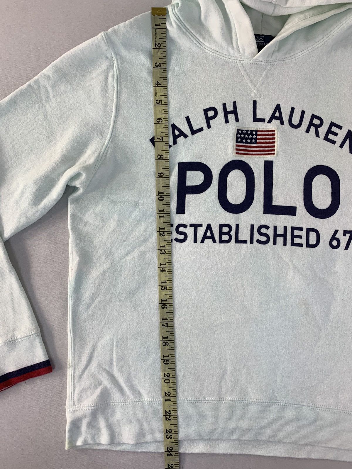 Polo Ralph Lauren Hype Polo By Ralph Lauren Embroidery Flag Pull Over Hooded Size M / US 6-8 / IT 42-44 - 7 Thumbnail