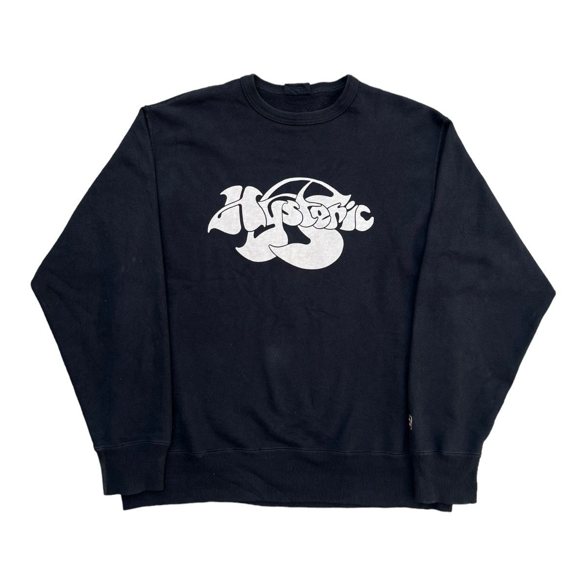 image of Hysteric Glamour Heavy Weight Sweatshirt in Black, Men's (Size Large)