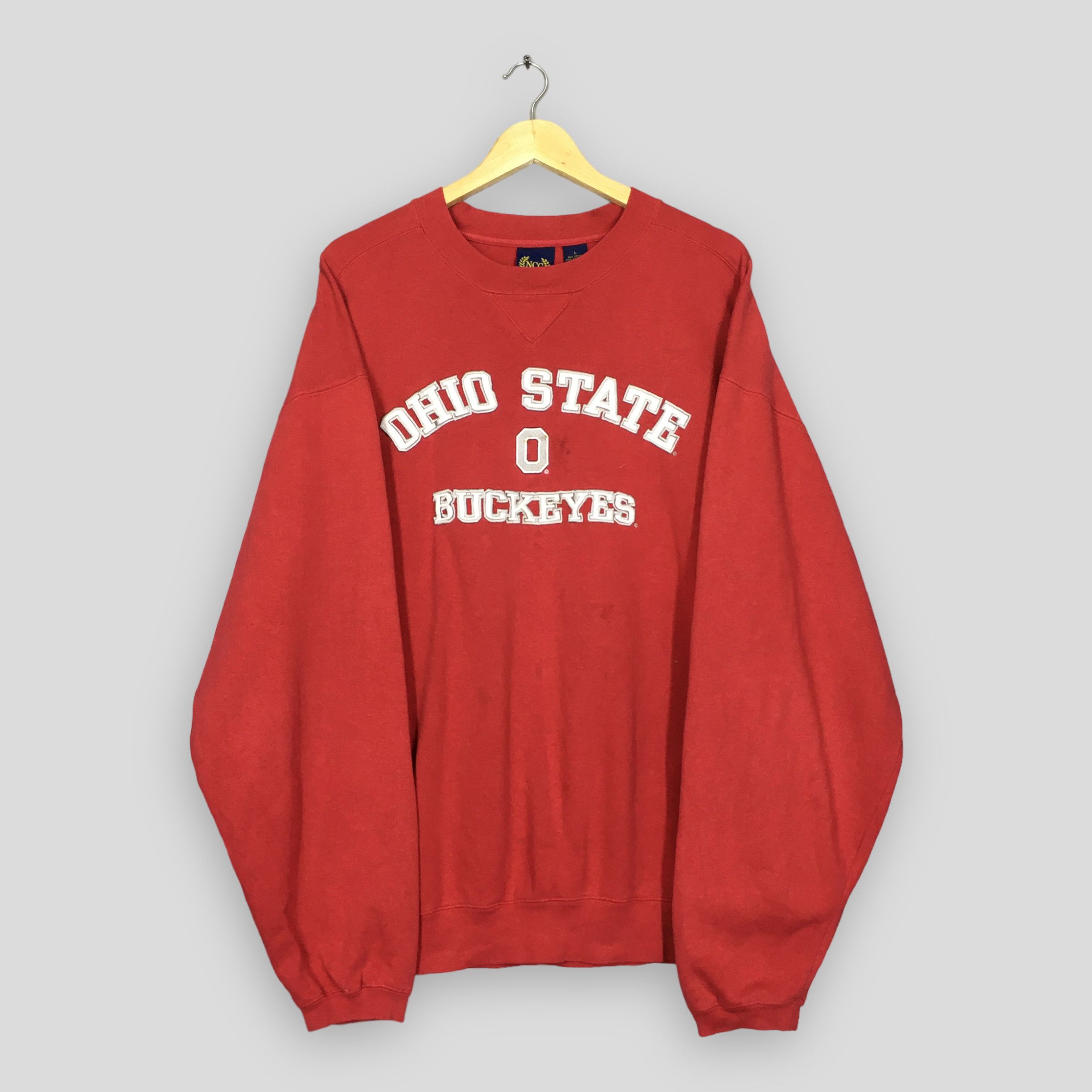 NCAA × Vintage Vintage Y2K Ohio State Buckeyes Ncaa Sweatshirt Large Size US L / EU 52-54 / 3 - 1 Thumbnail