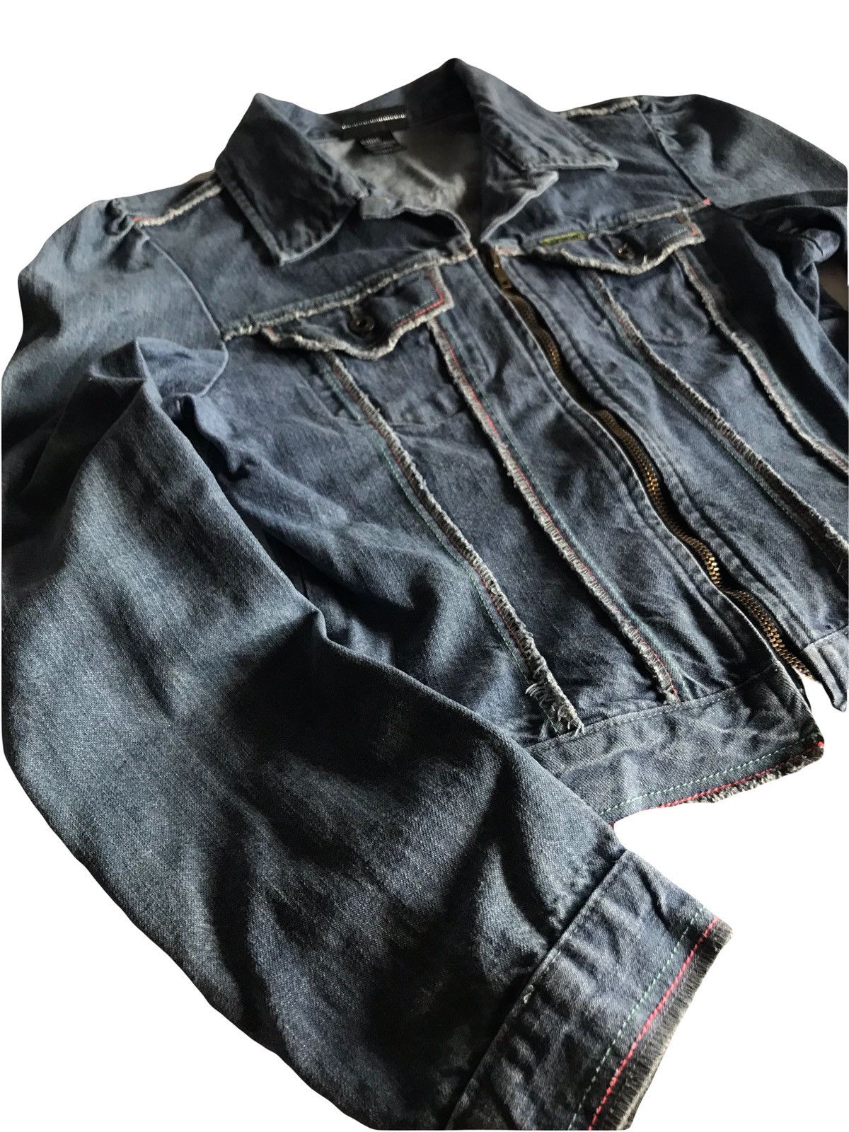 Diesel × Vintage Diesel vintage Denim jacket jeans Lampo Size S / US 4 / IT 40 - 4 Thumbnail